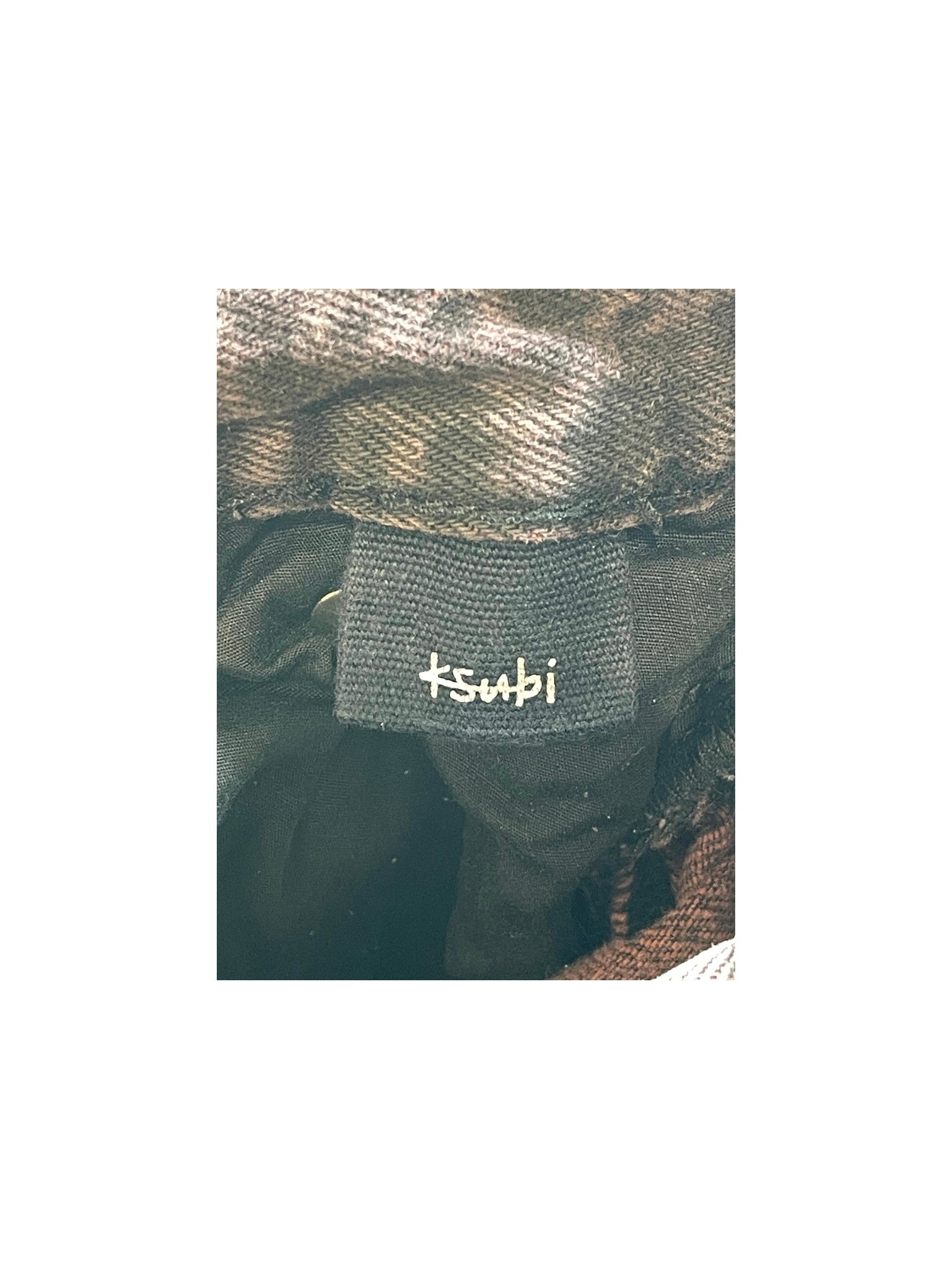 Ksubi Black & Red Wash Jeans