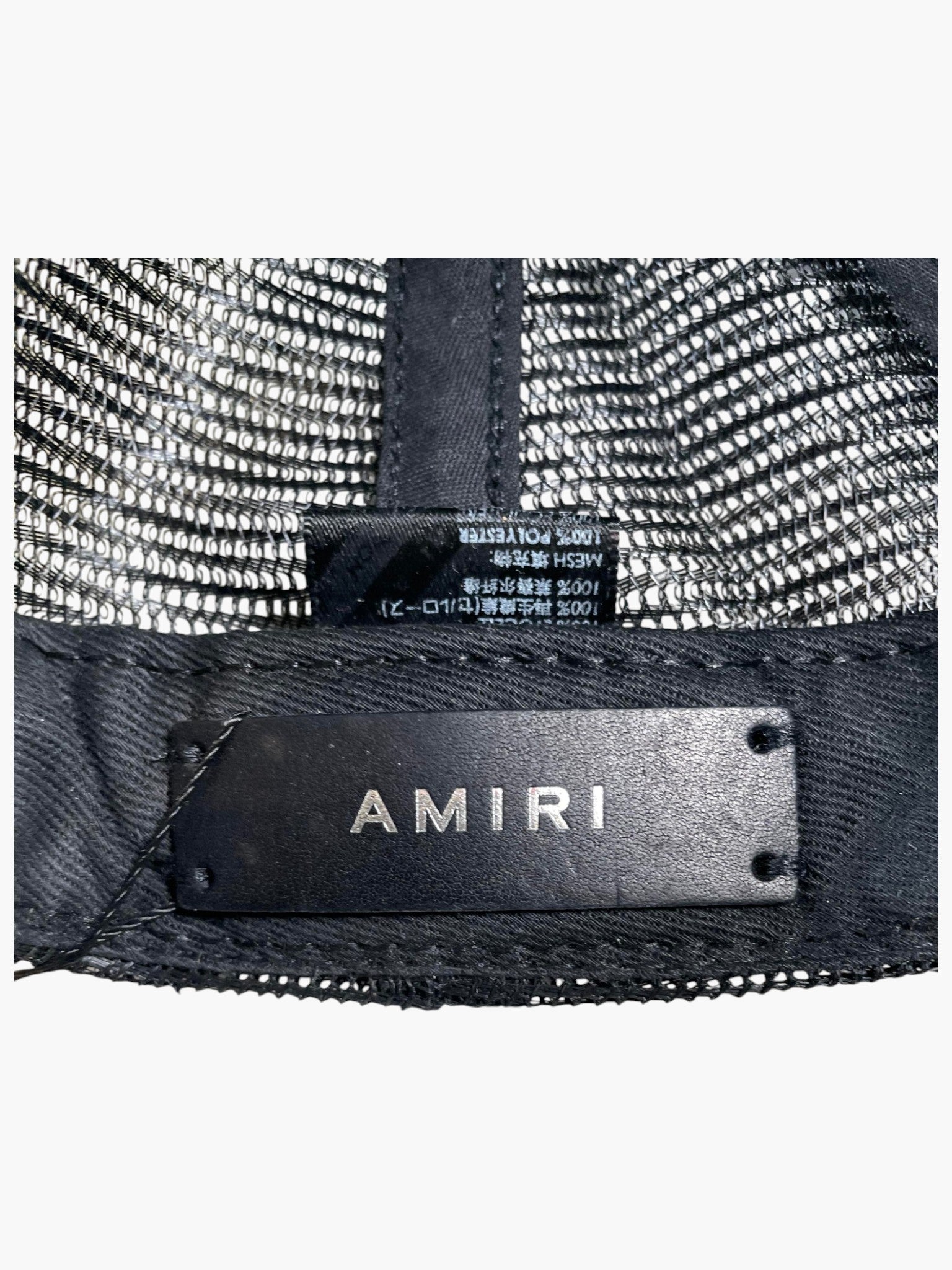 Amiri Arts District Black & Cream Trucker