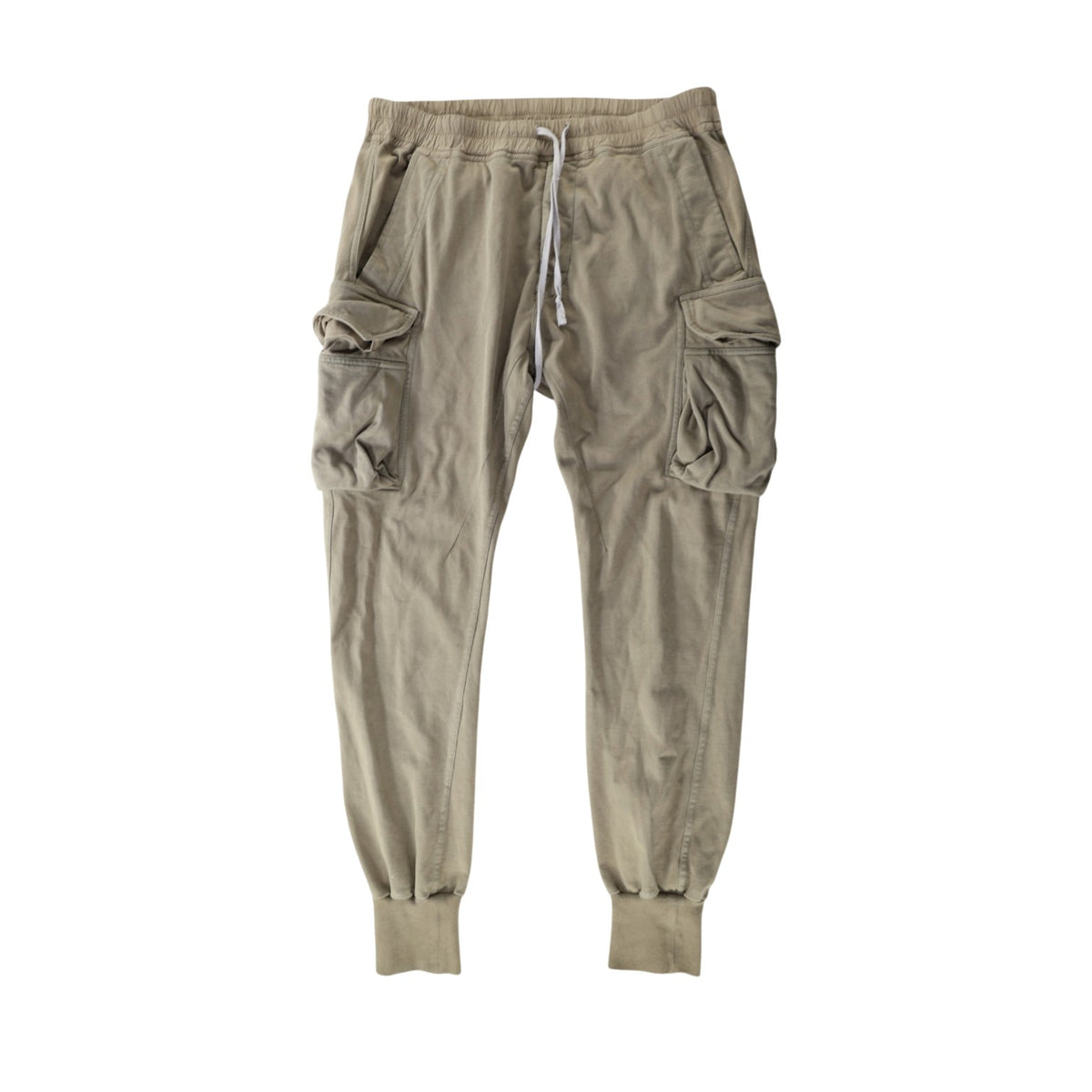 Rick Owens Tan Cargo Sweats