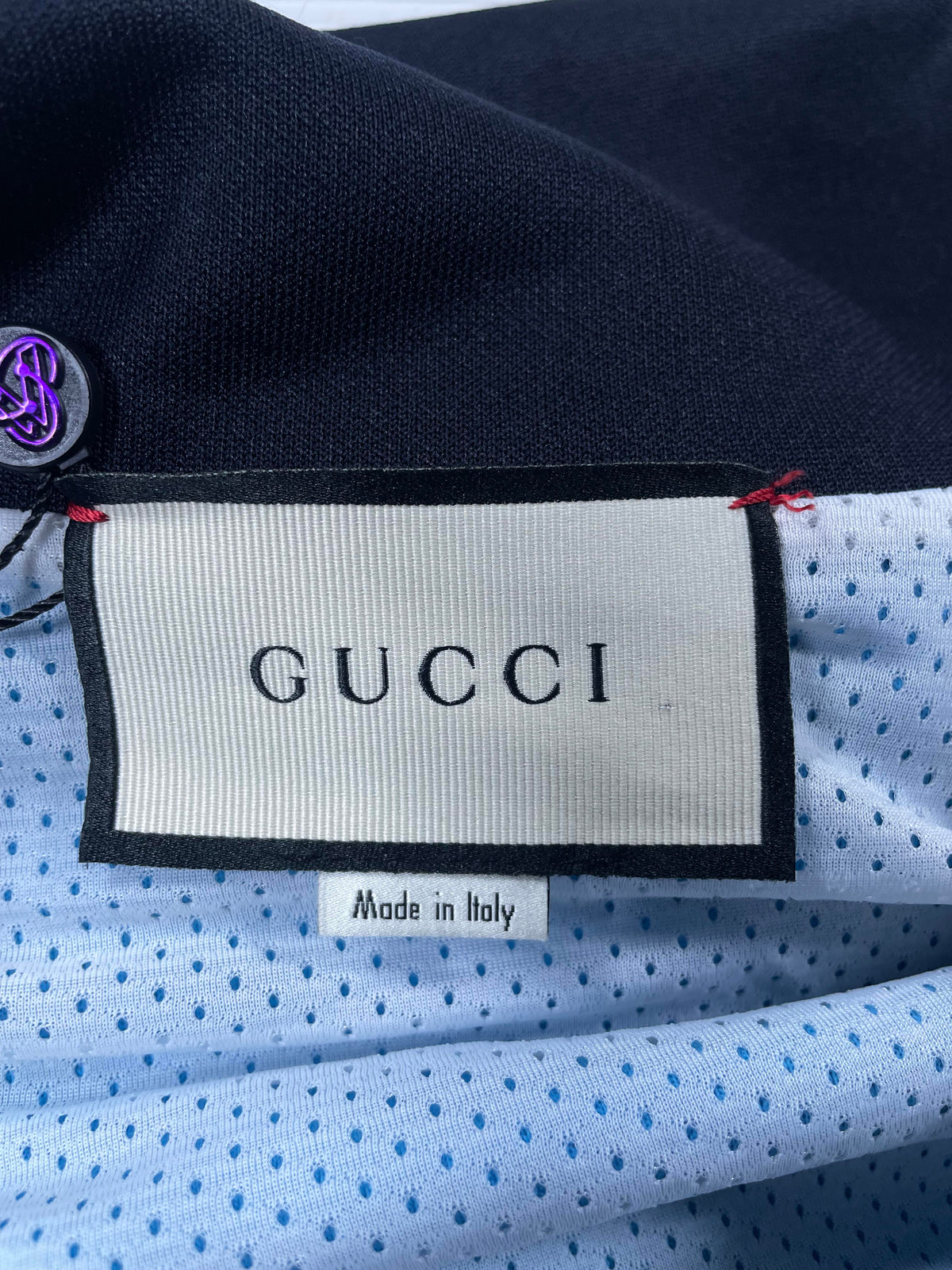Gucci Tiger Navy & Baby Blue Track Jacket