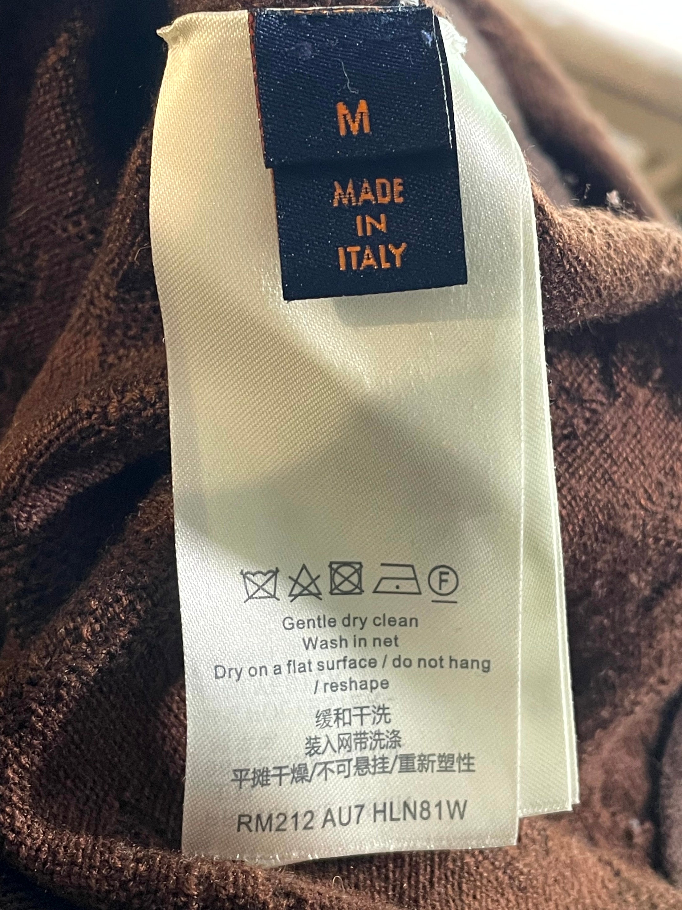 LV Monogram Brown Hoodie