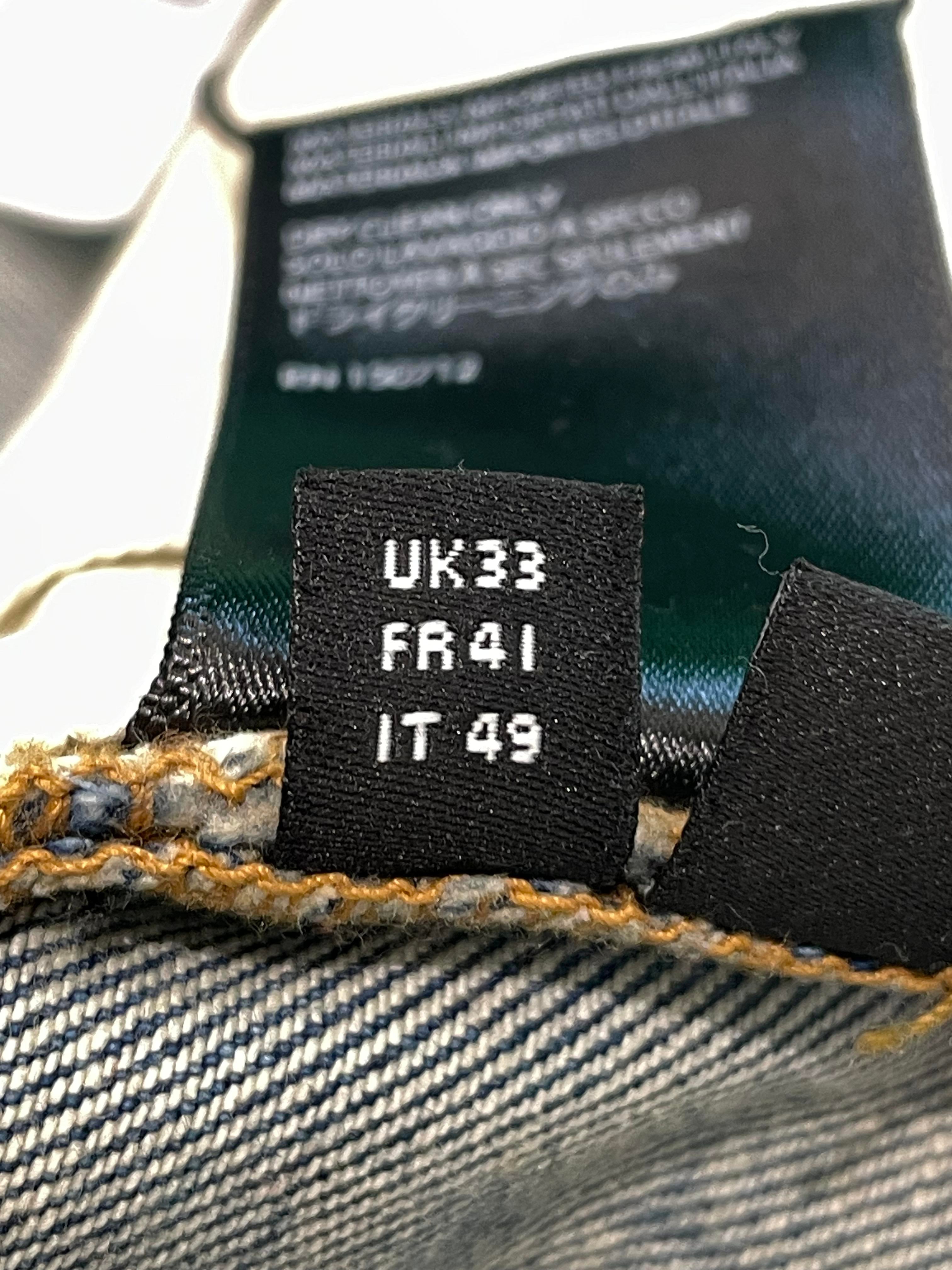 Amiri MX2 'Bee' Patch Blue Jeans