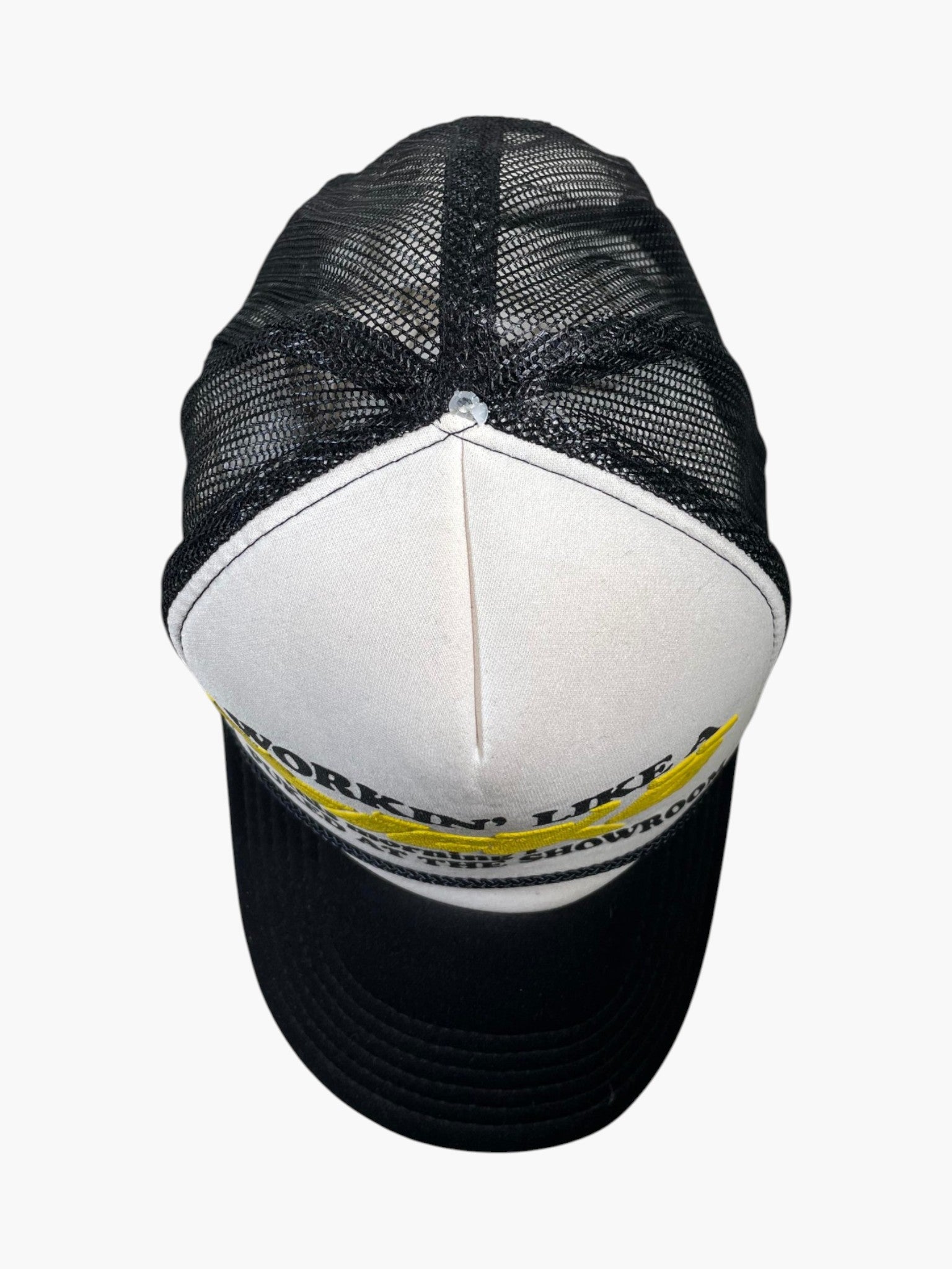 Sicko Showroom Black & Yellow Trucker