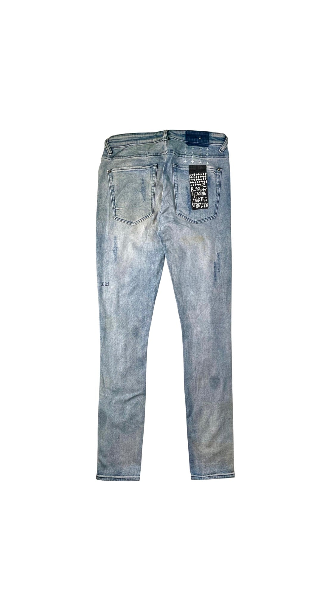 Ksubi Distressed Light Wash Jeans