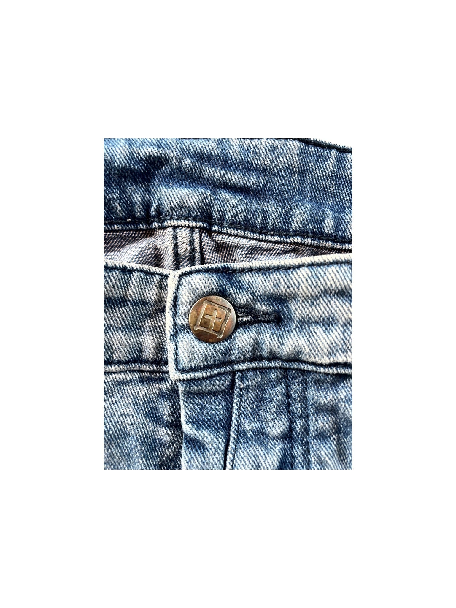 Ksubi Distressed Light Wash Jeans
