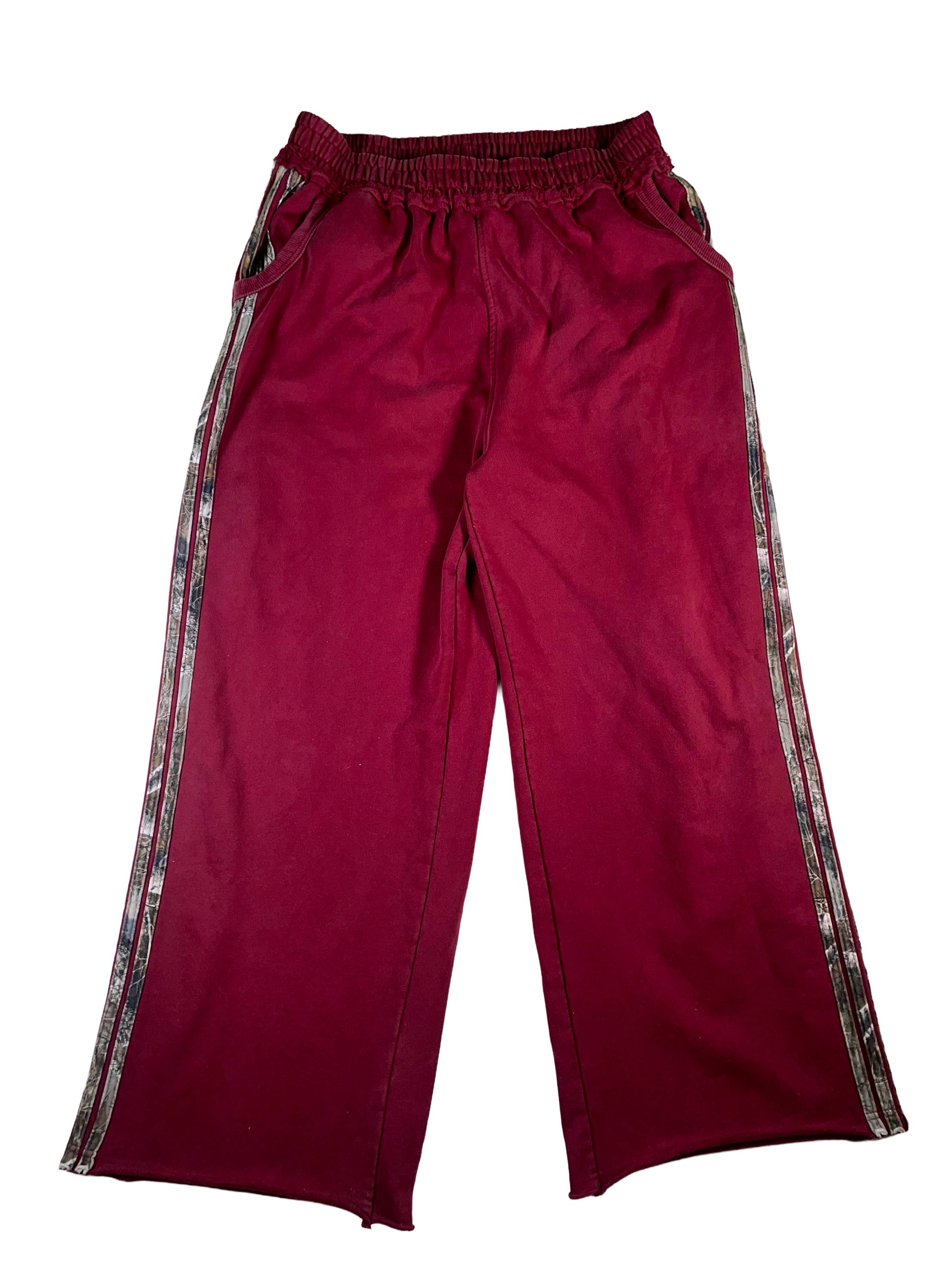 GV Camo Stripe Maroon Sweats
