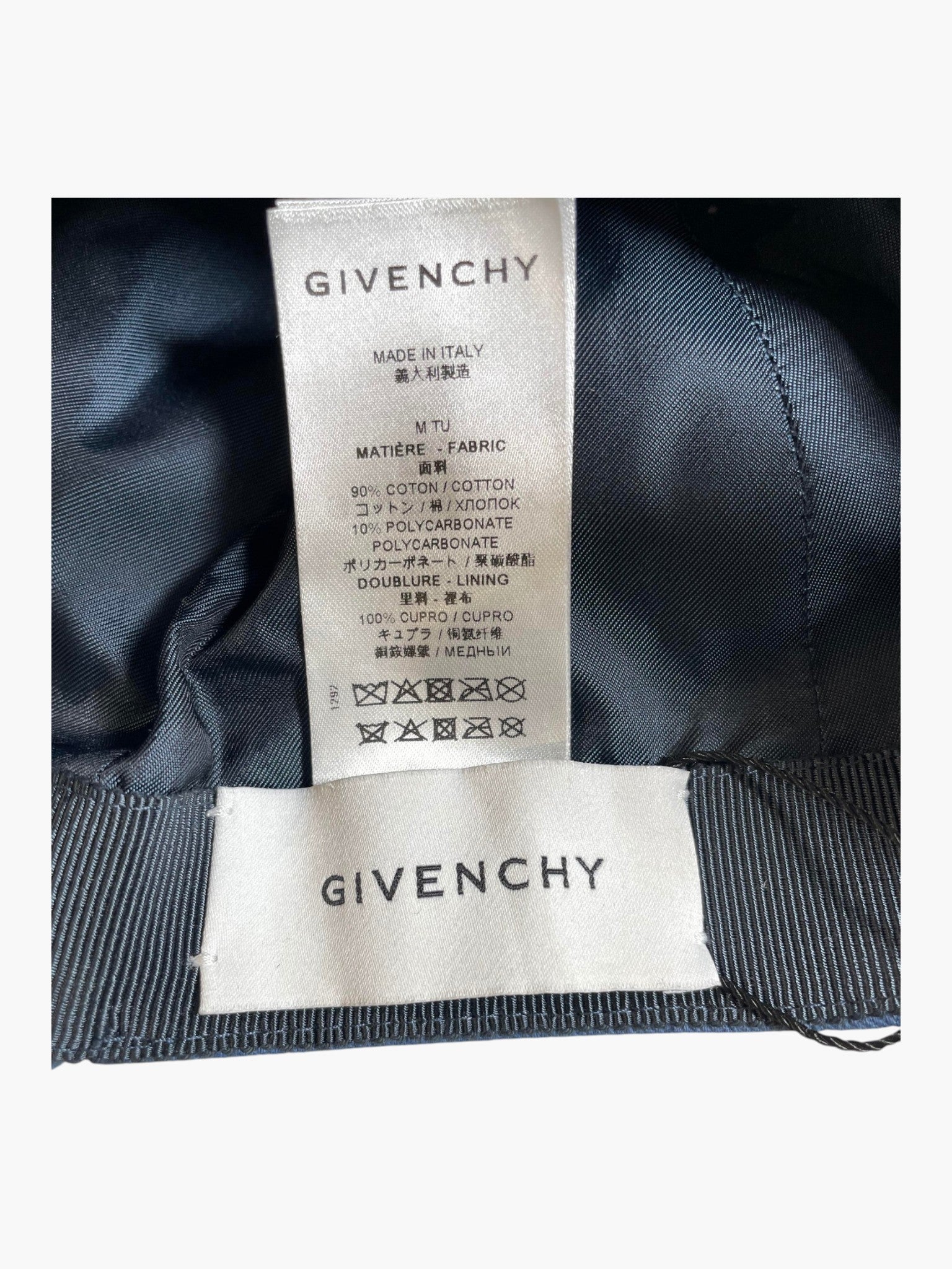 Givenchy Classic Logo Powder Blue Cap