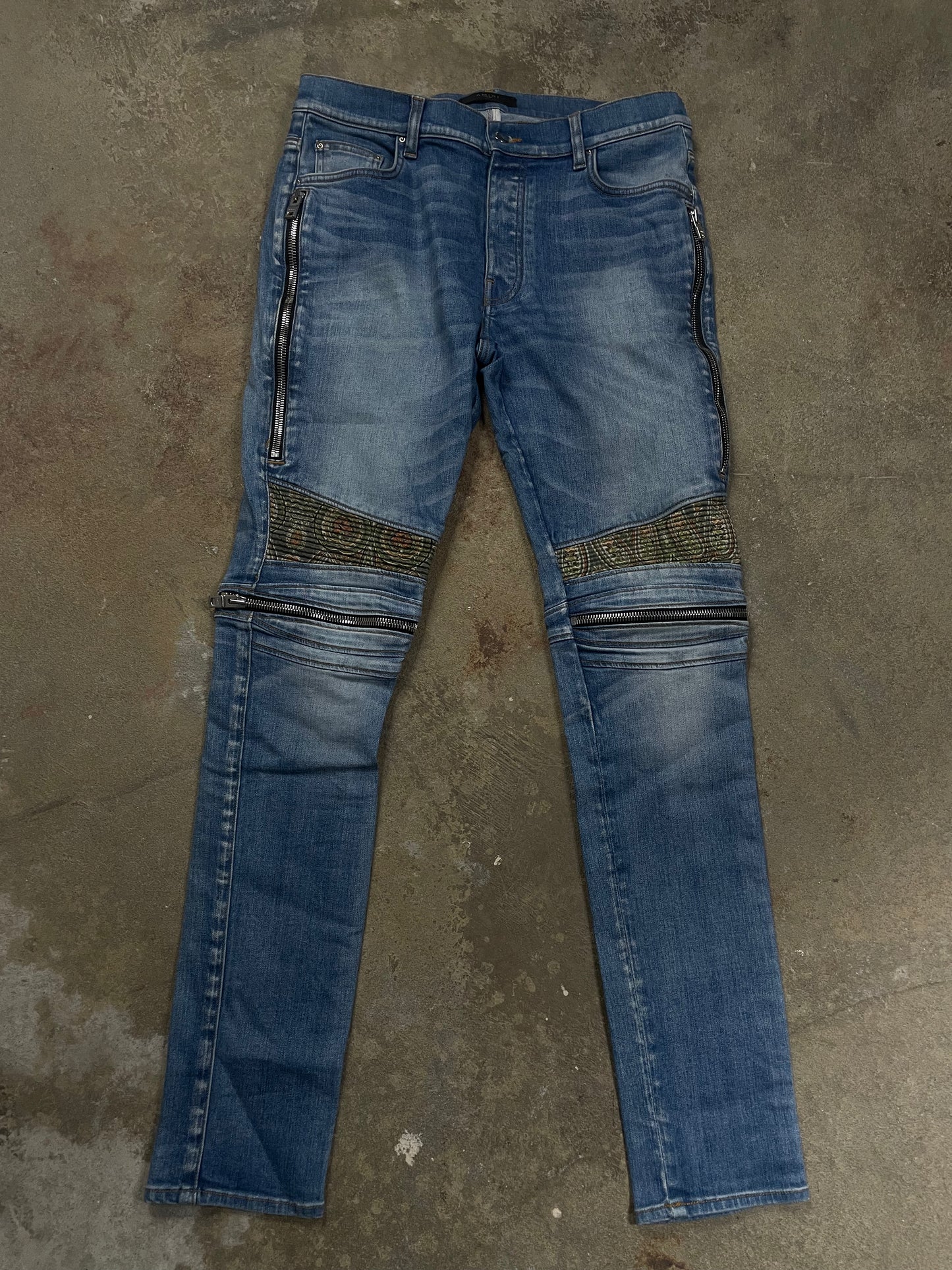 Amiri MX2 Indigo Used 34