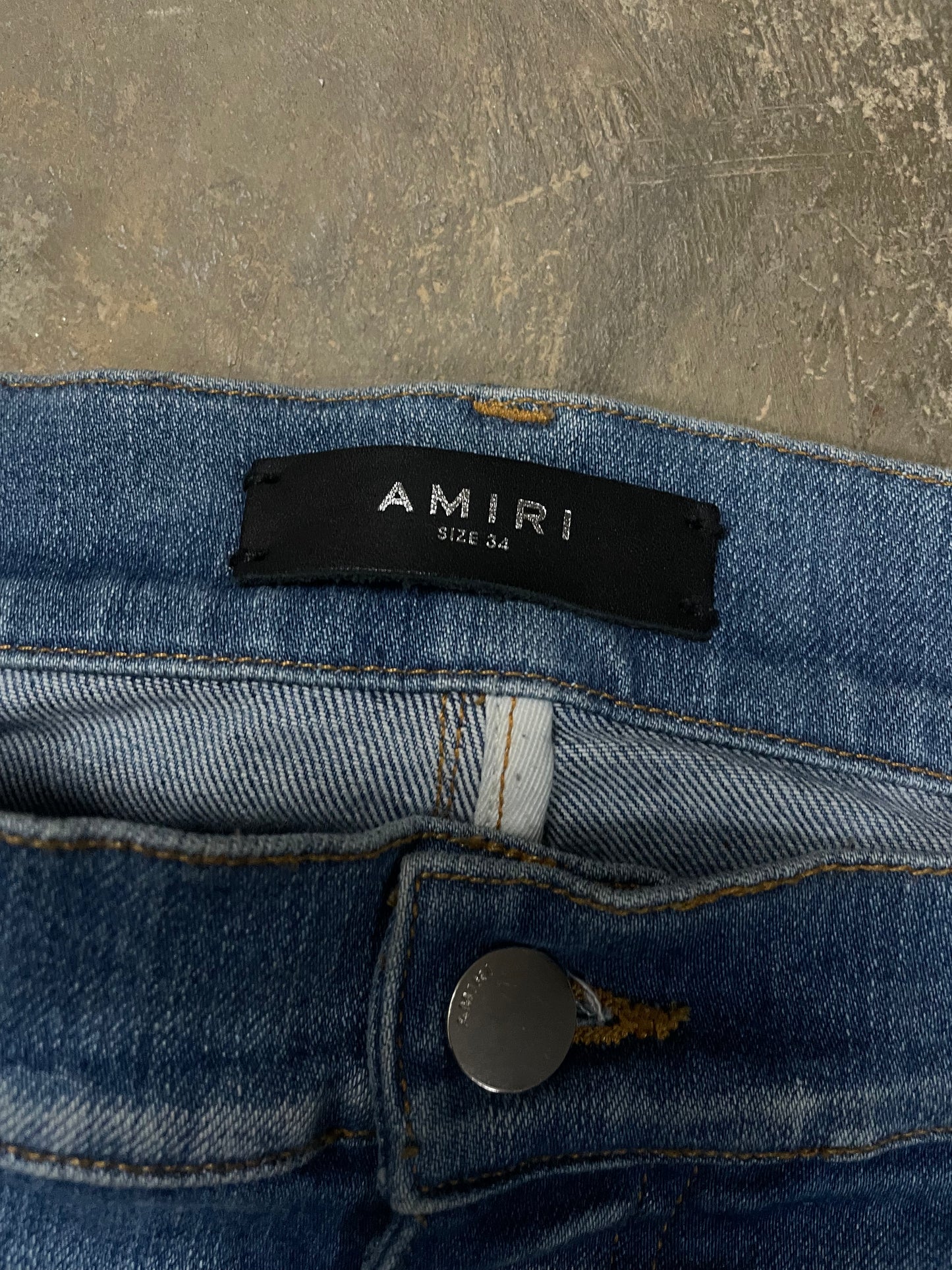 Amiri MX2 Indigo Used 34