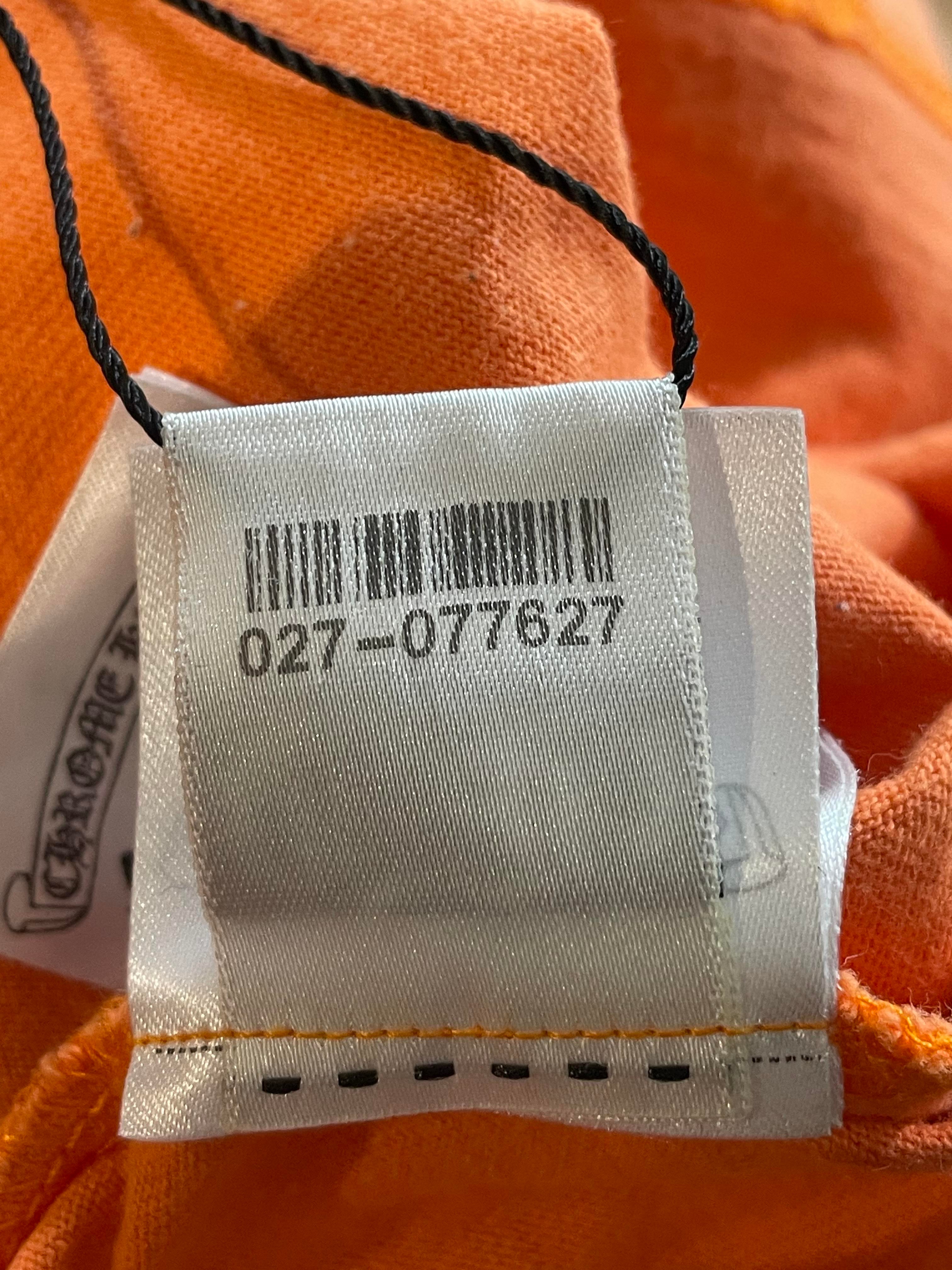 Chrome Hearts 'Matty Boy' Orange Link Tee