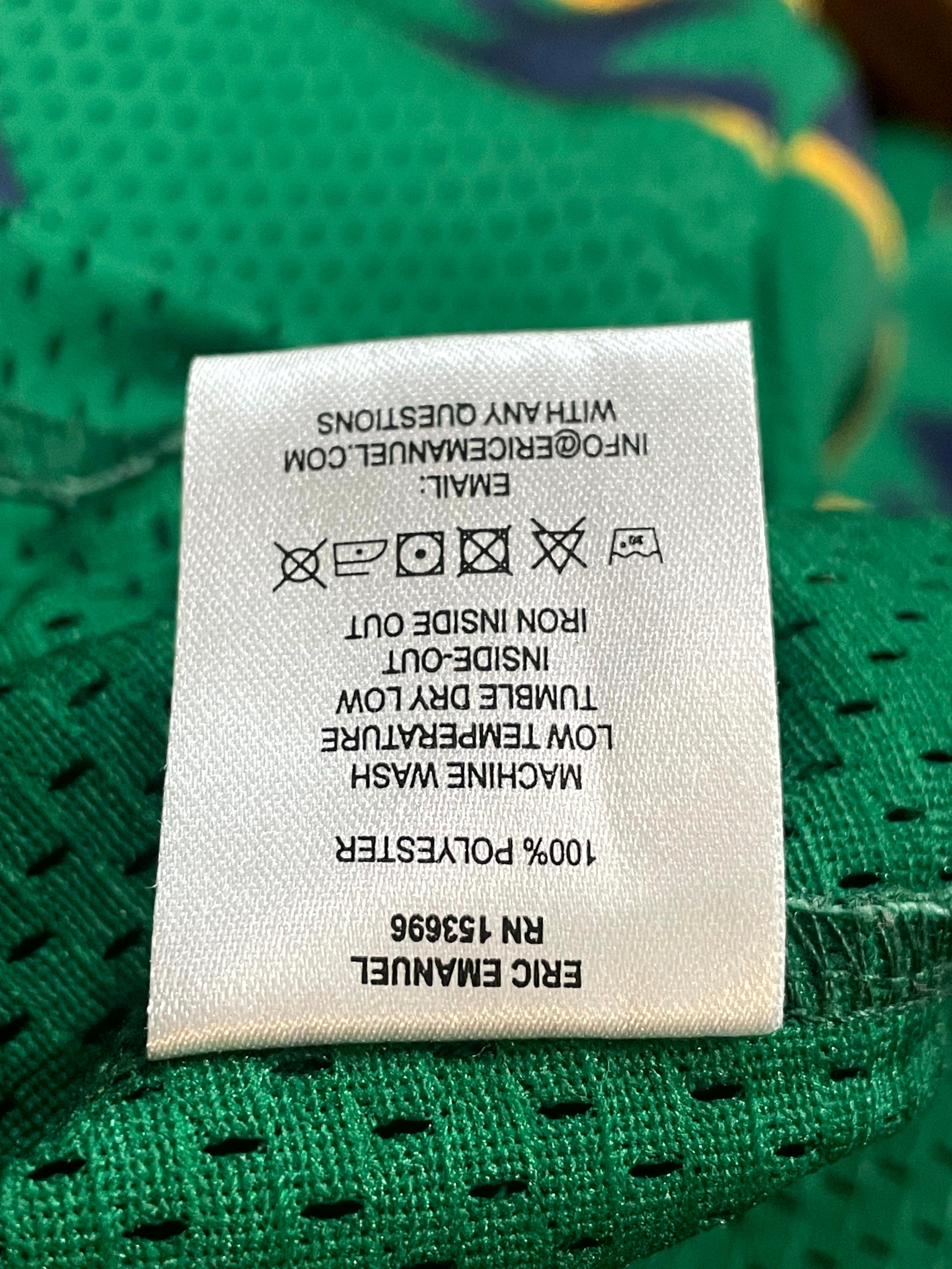 Eric Emanuel Bolt LS Green Jersey