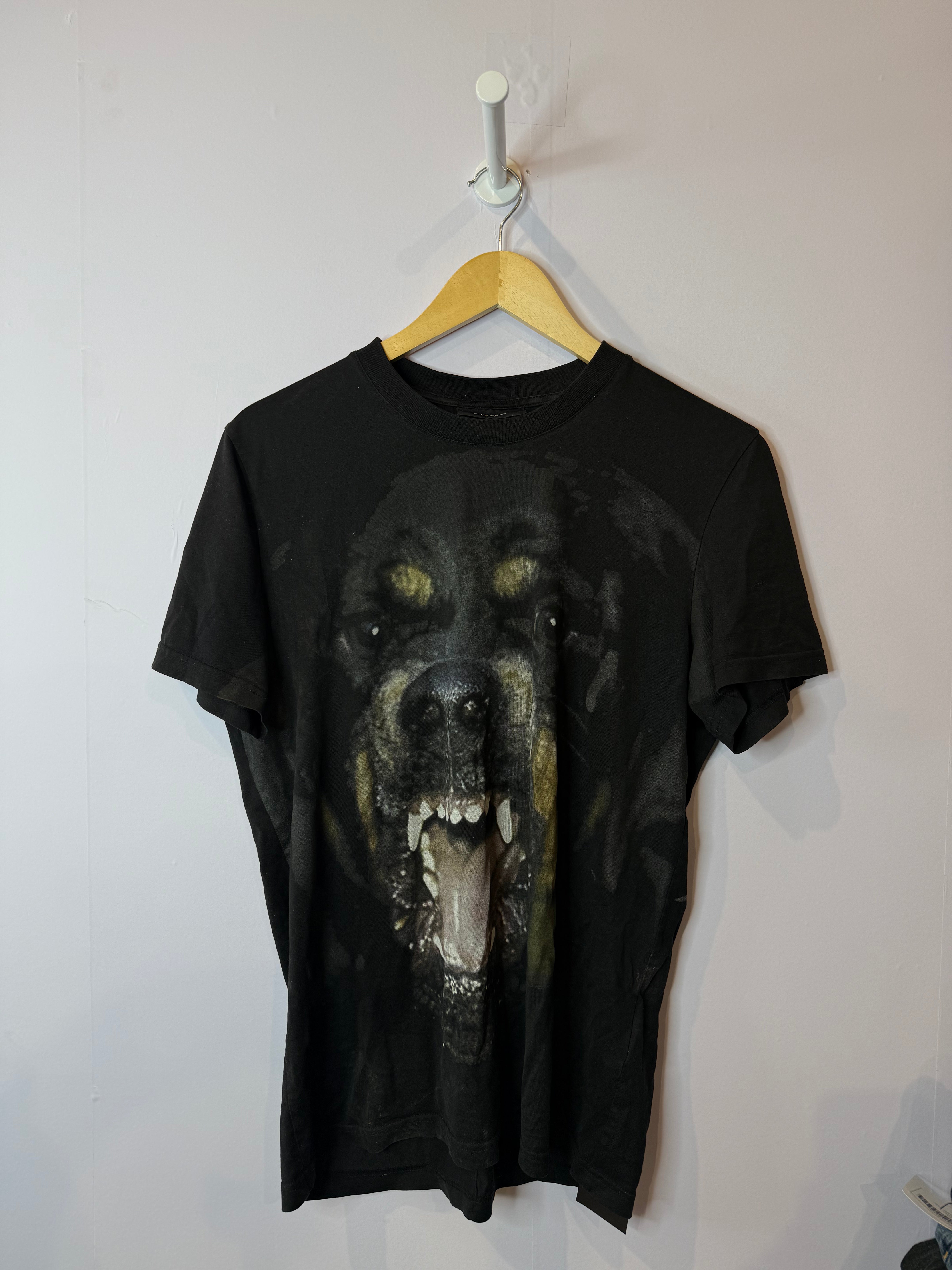 Givenchy Black Dog Tee