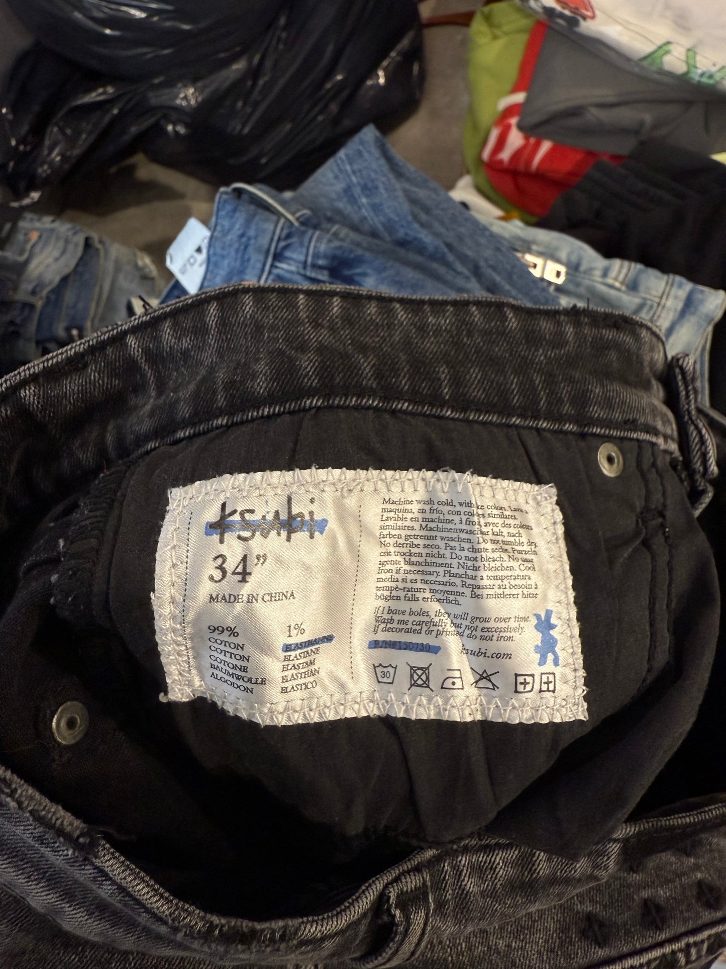 Ksubi Black Jeans
