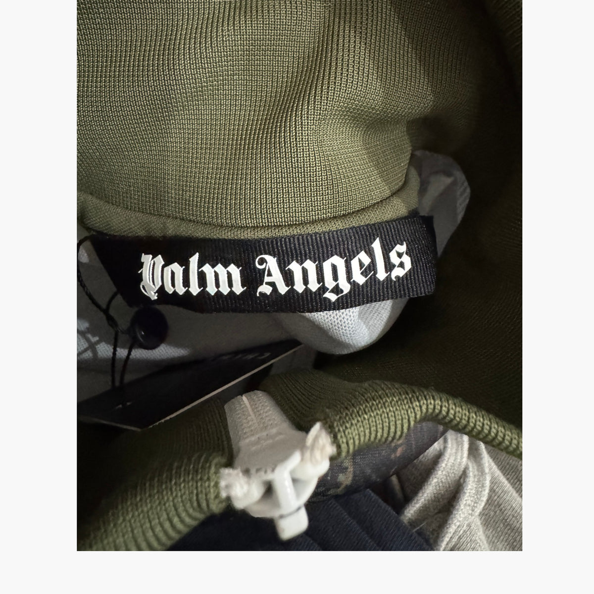 Palm Angels Green & Floral Track Jacket