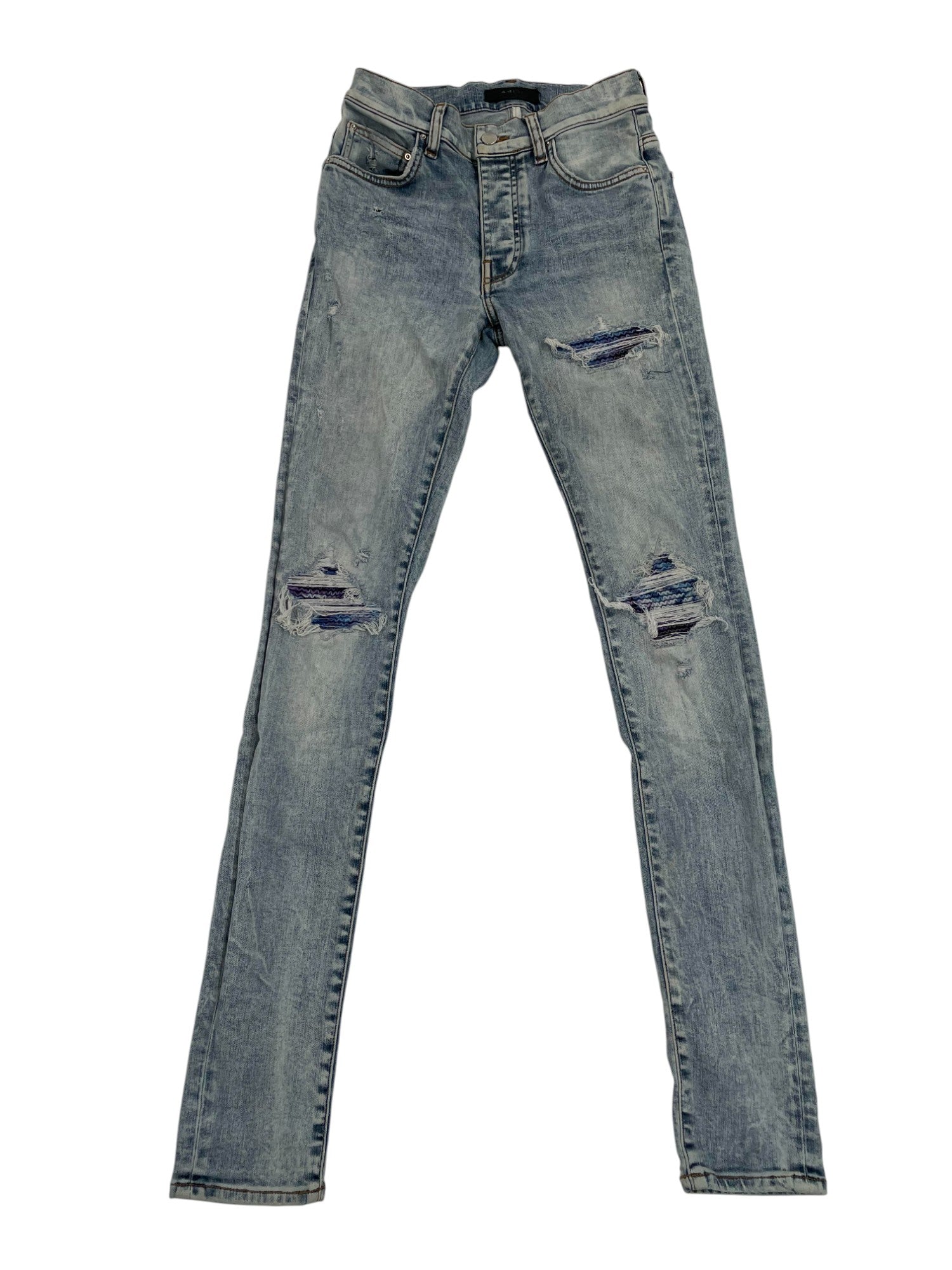 Amiri MX1 Light Wash Aqua