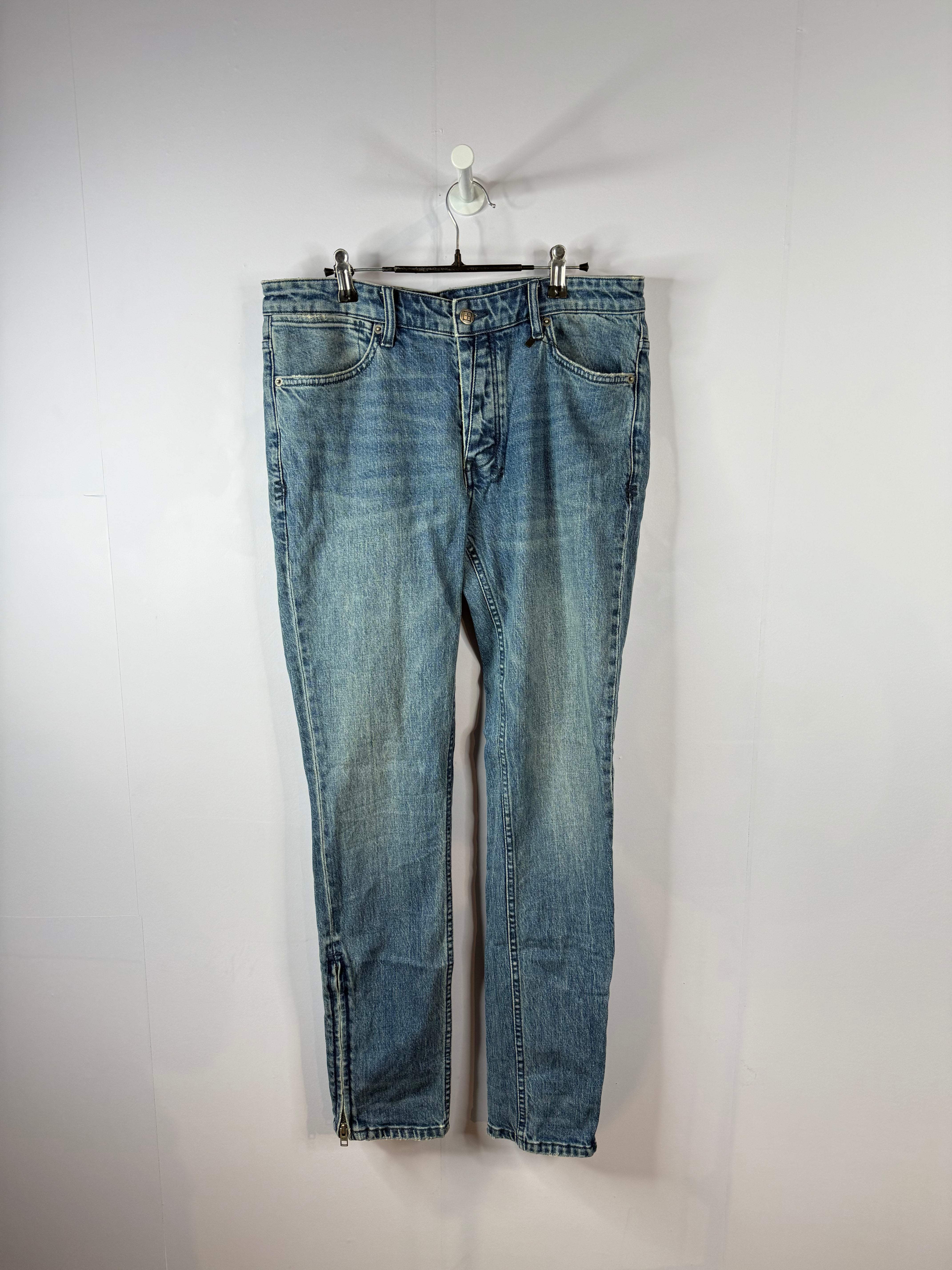 Ksubi Jeans Dark Wash Zip Flare Used 33