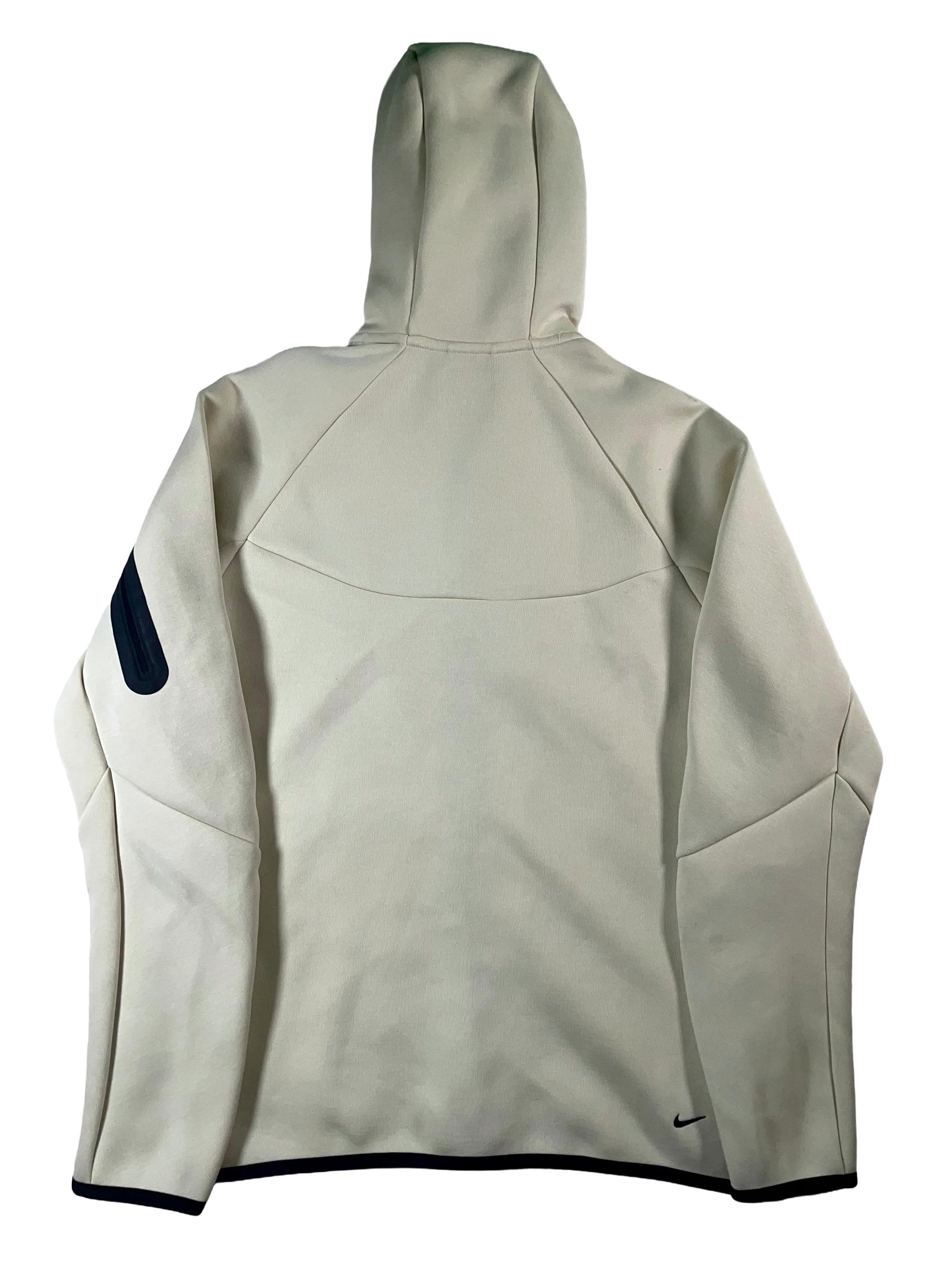 Nike Tech Zip Up Cream Hoodie
