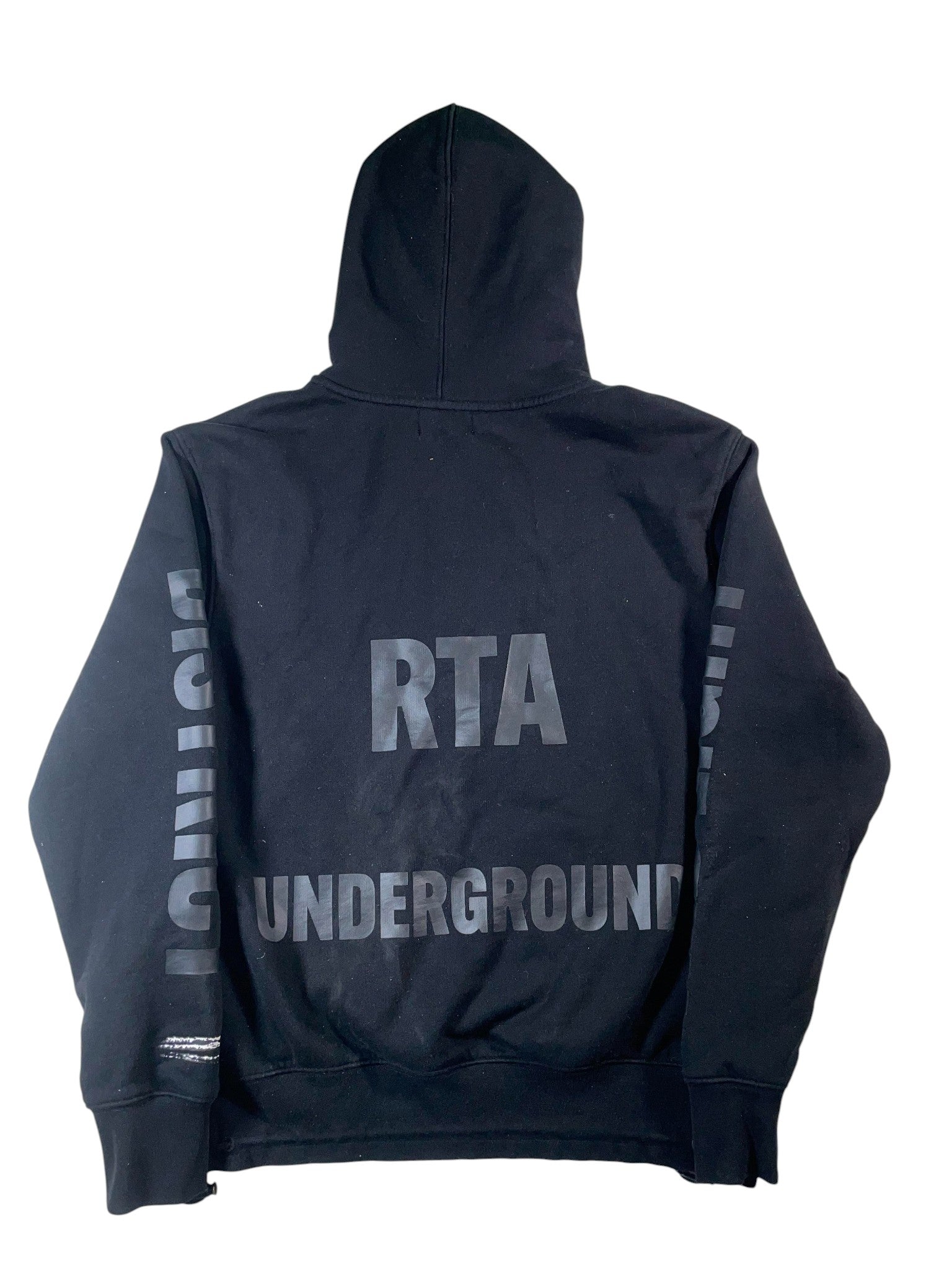 RTA 'Light District' Black & Red Hoodie