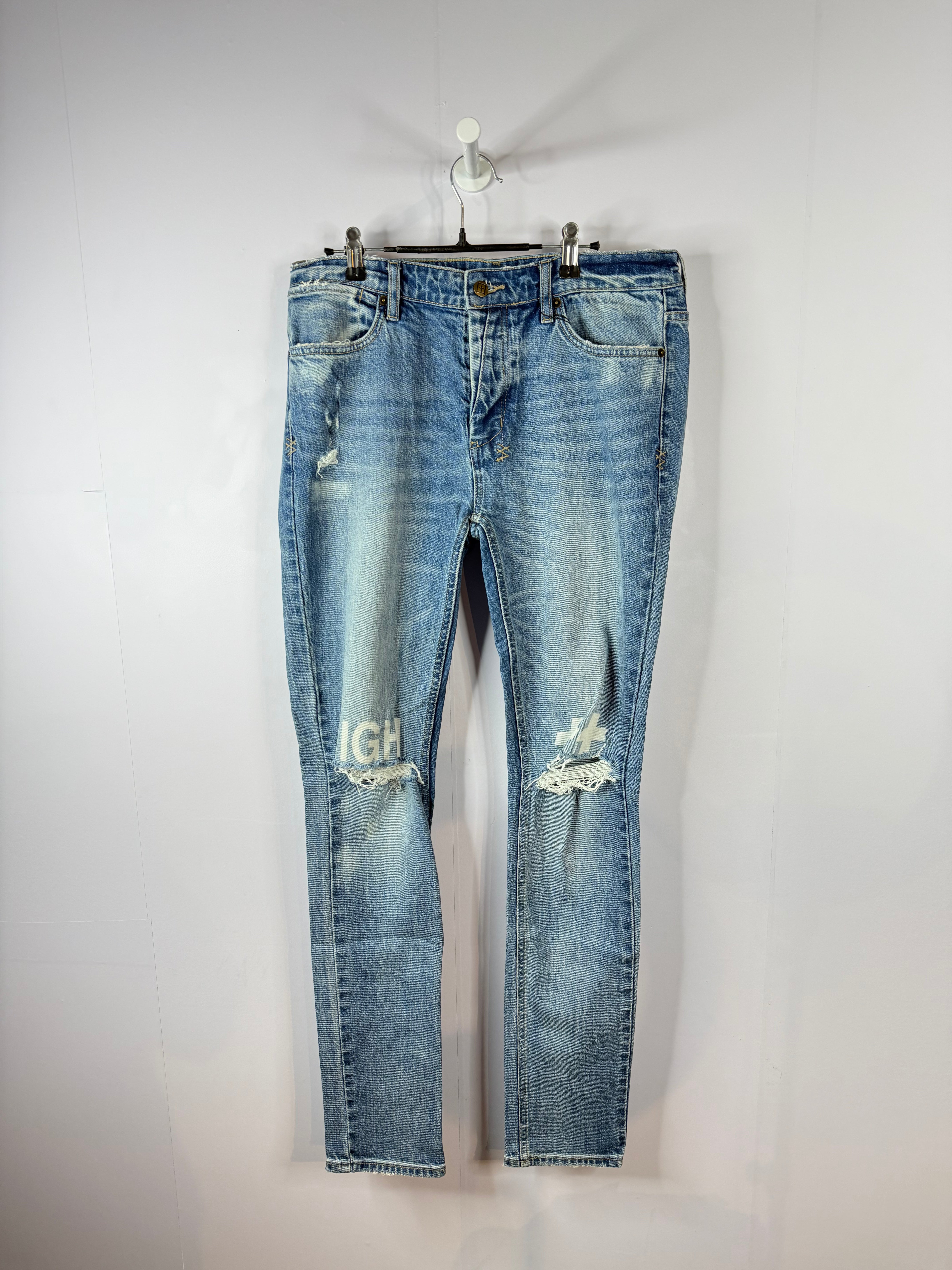 Ksubi Jeans Light Wash Used 33