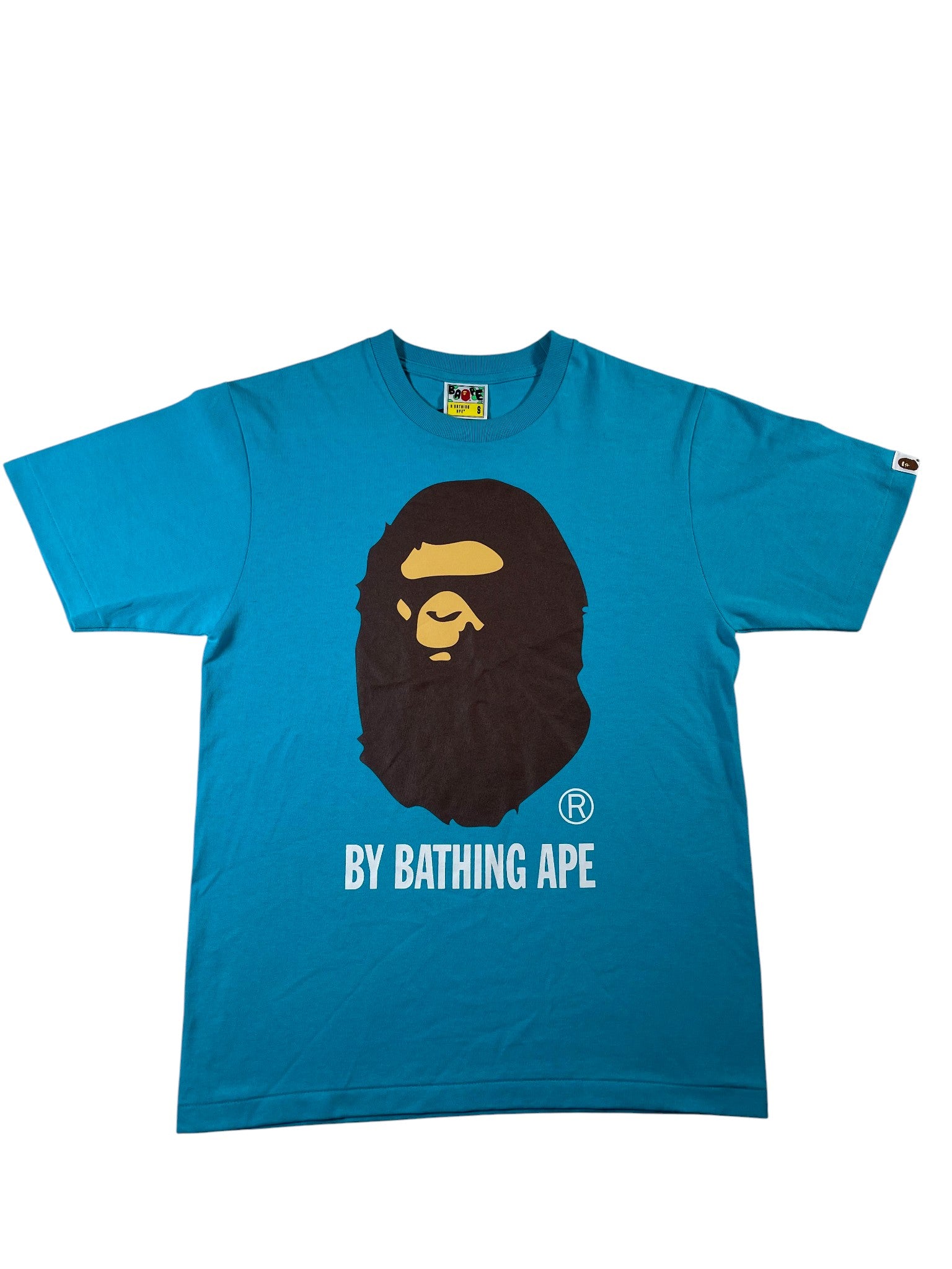 BAPE Teal APE Head Tee