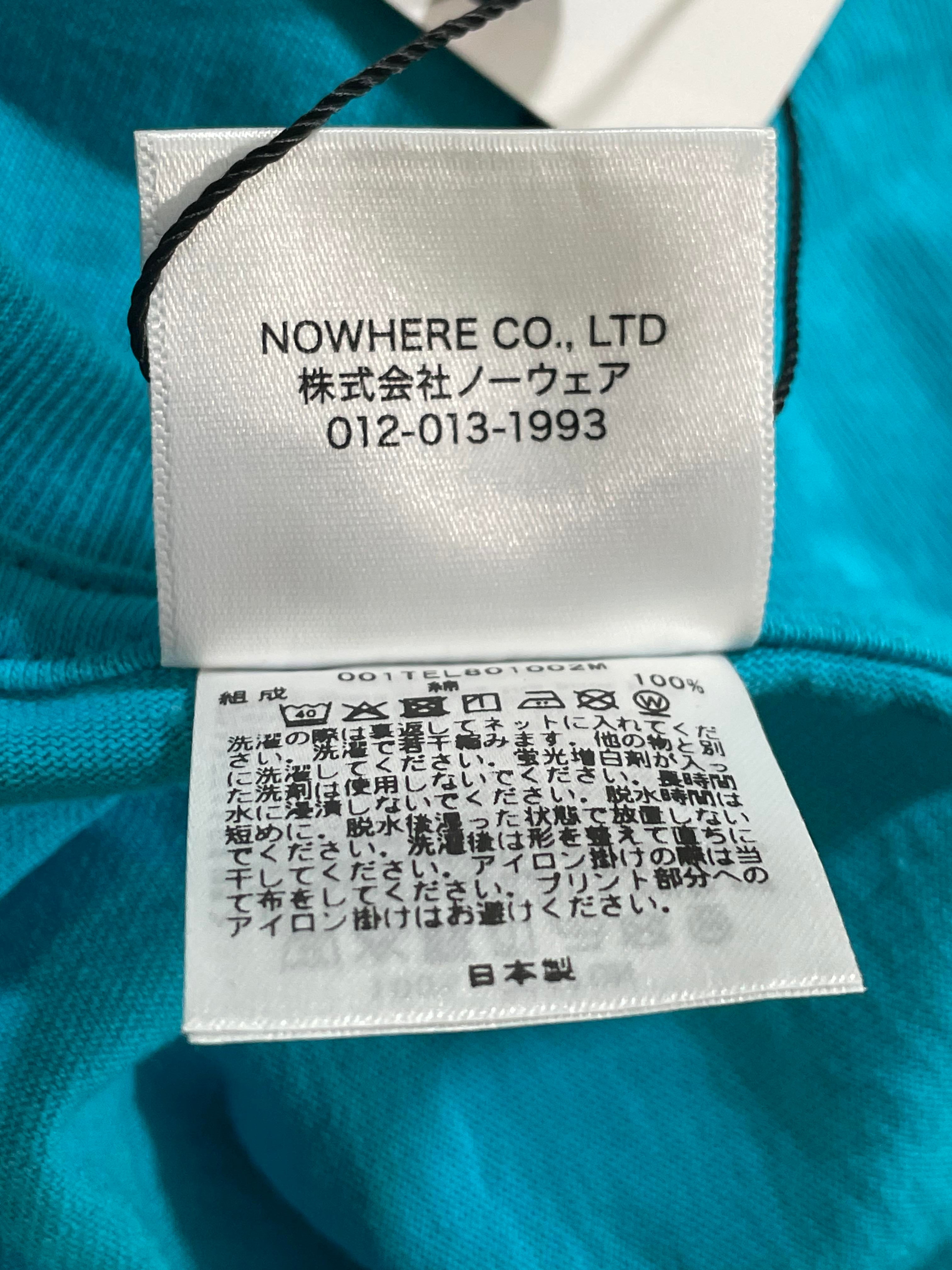 BAPE Teal APE Head Tee