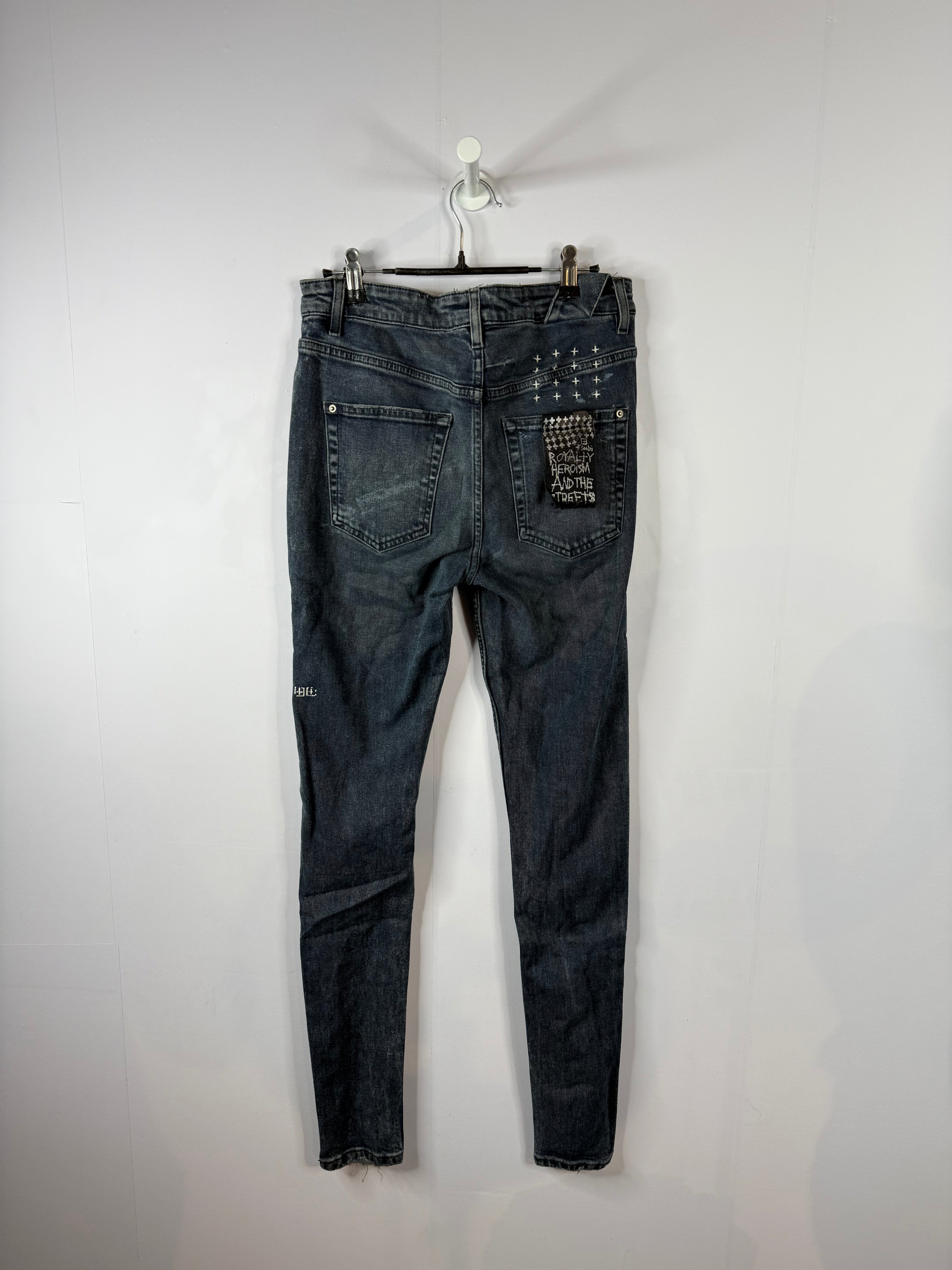 Ksubi Jeans Navy Wash Used 30
