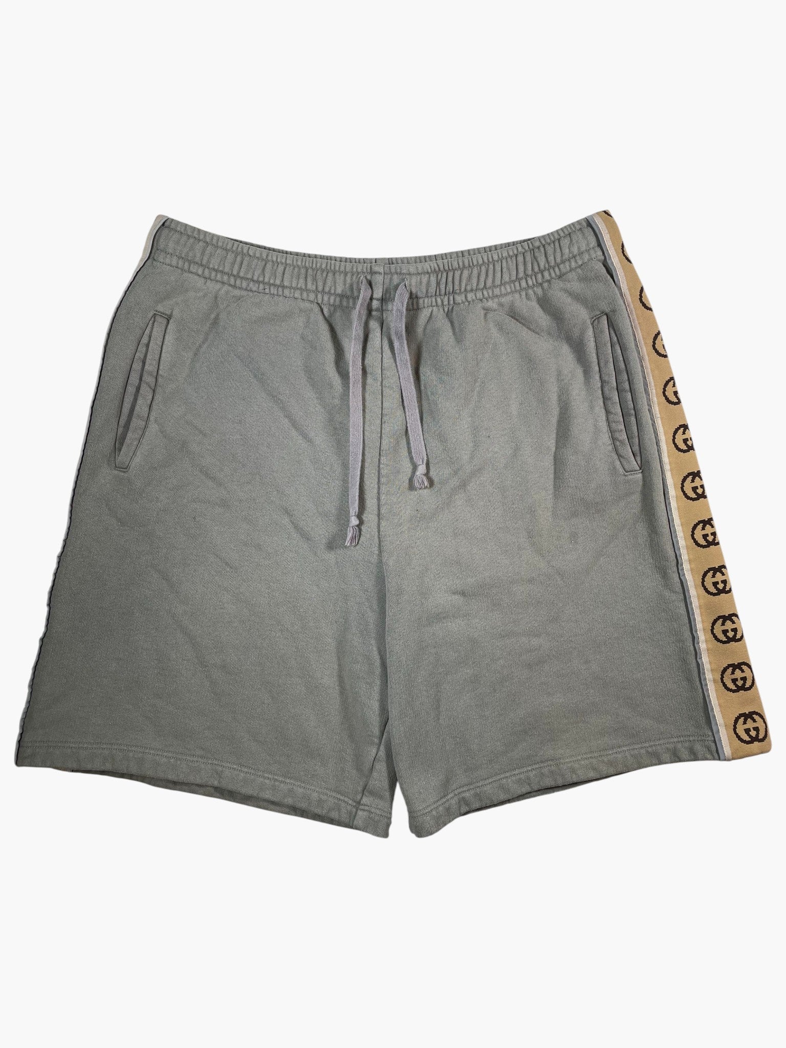 Gucci Monogram Grey Shorts