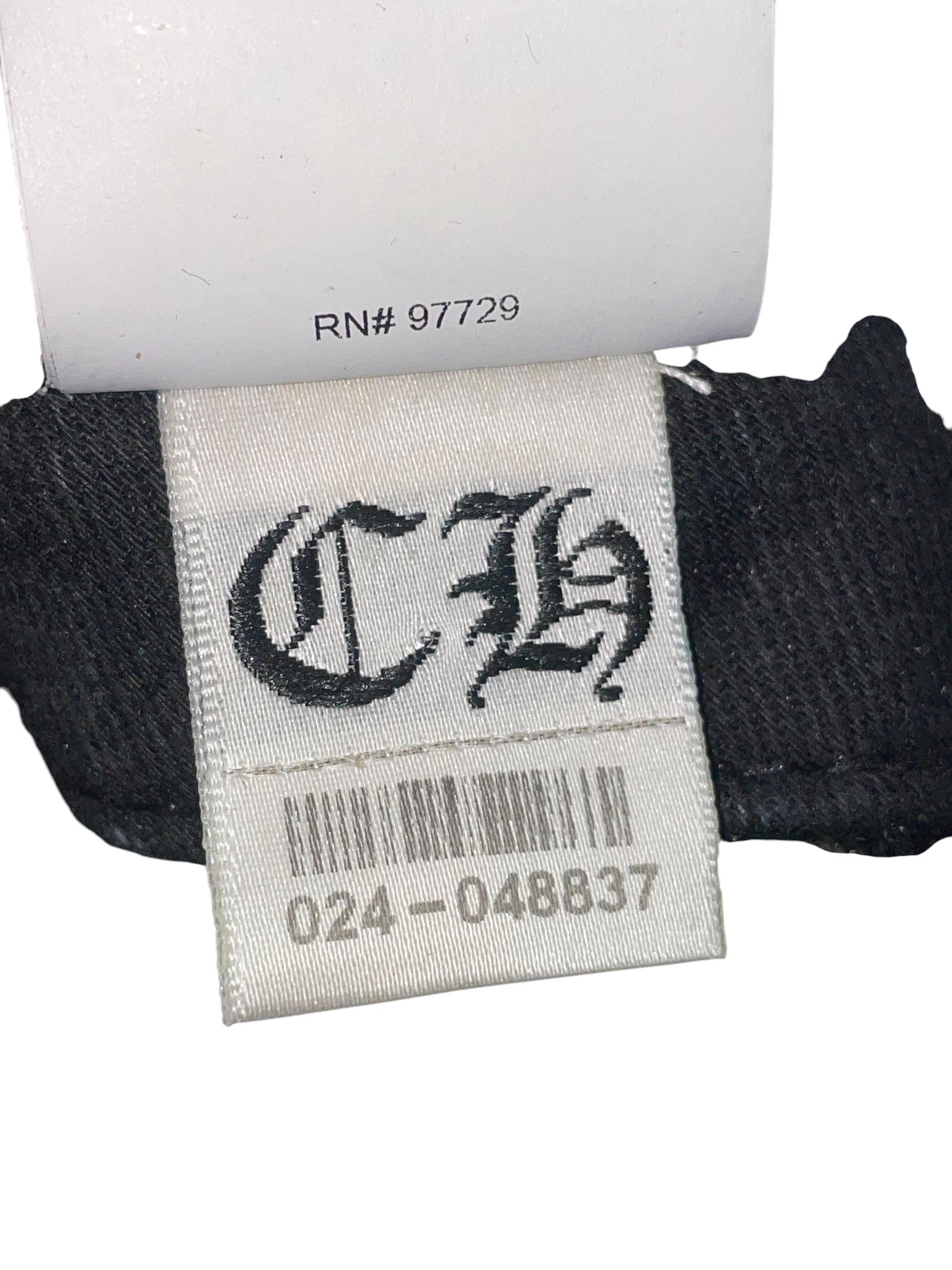 Chrome Hearts 'CH' Black Trucker Hat