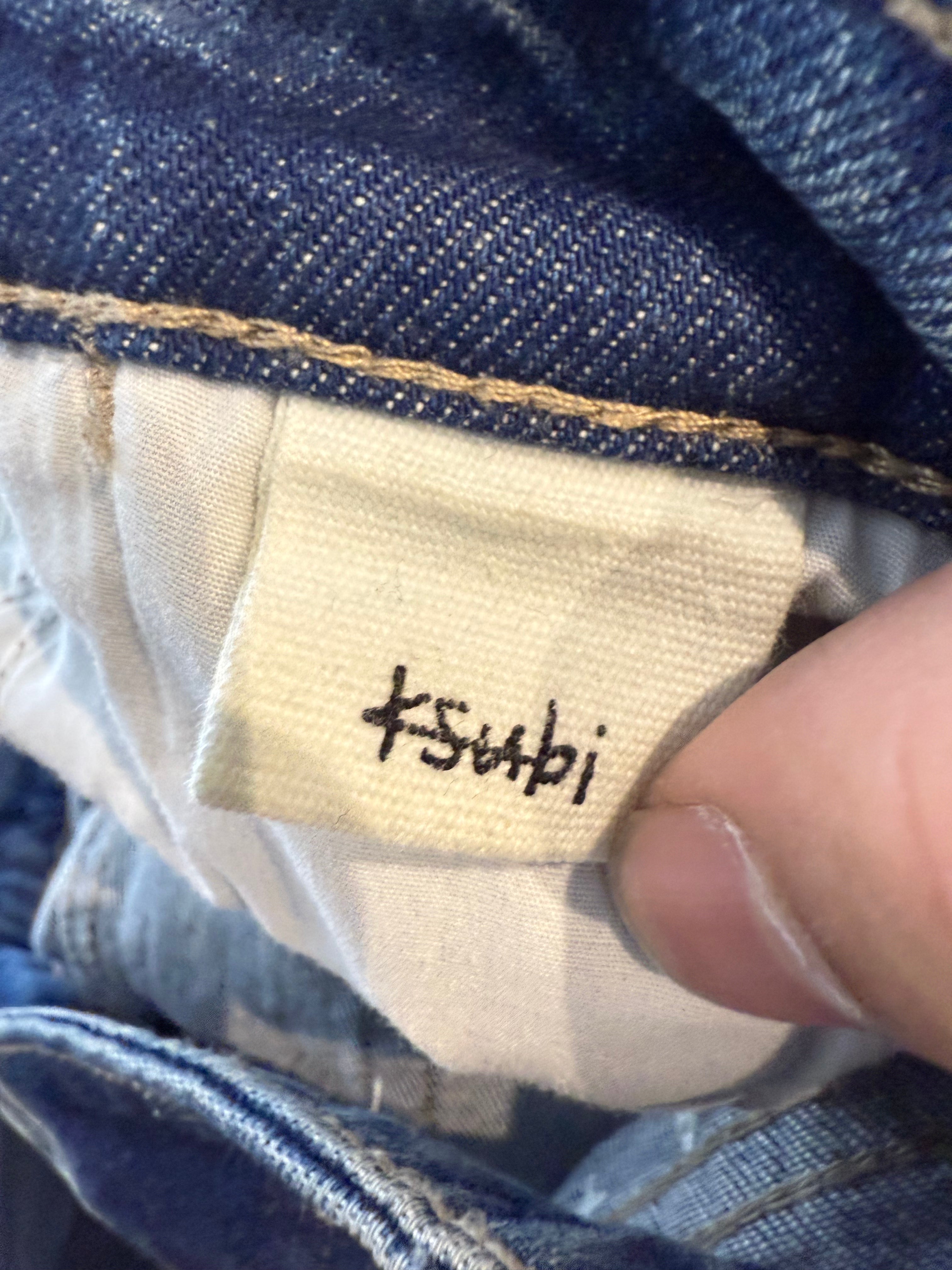 Ksubi Blue White Jeans Used 34