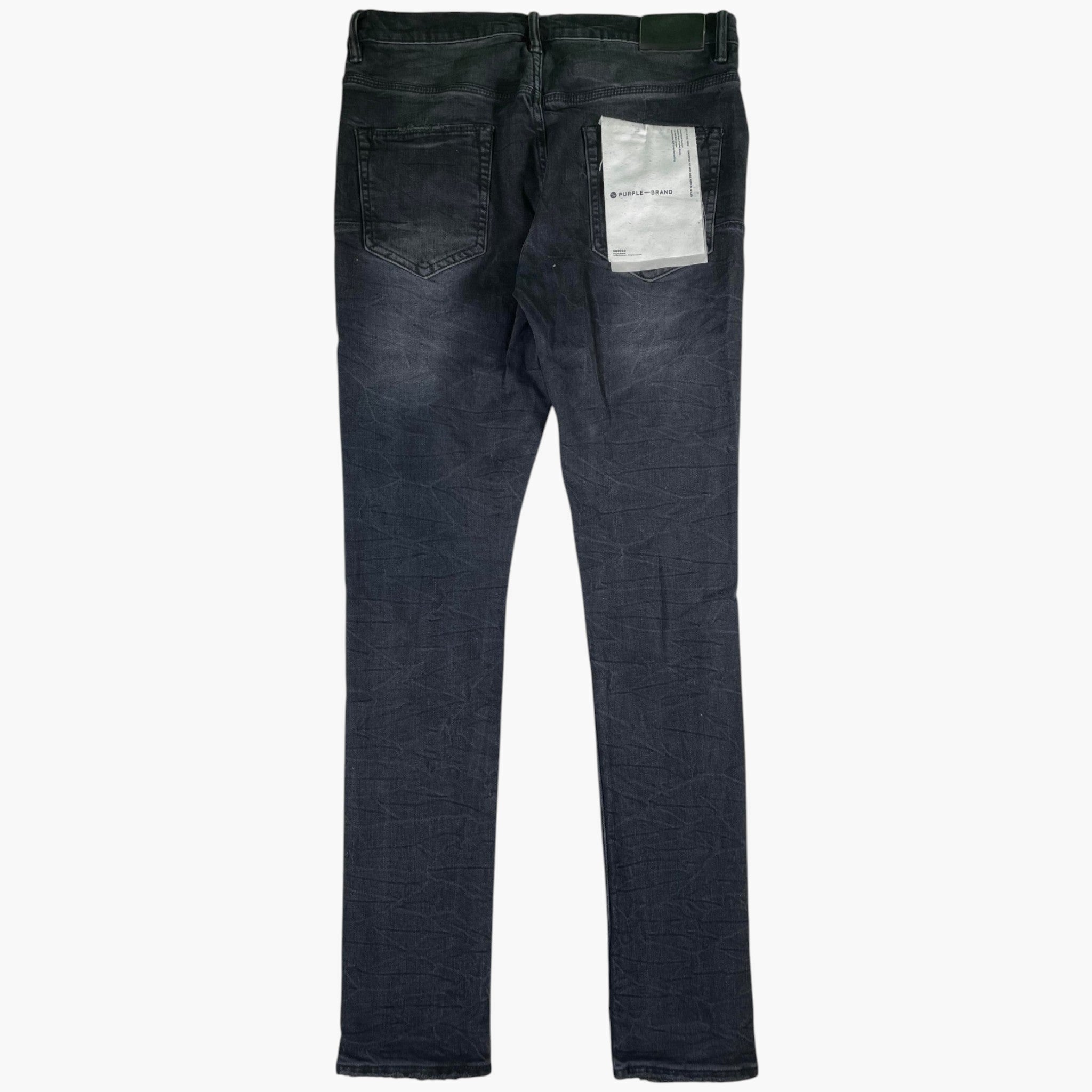 Purple Brand Black Wash Blowout Jeans