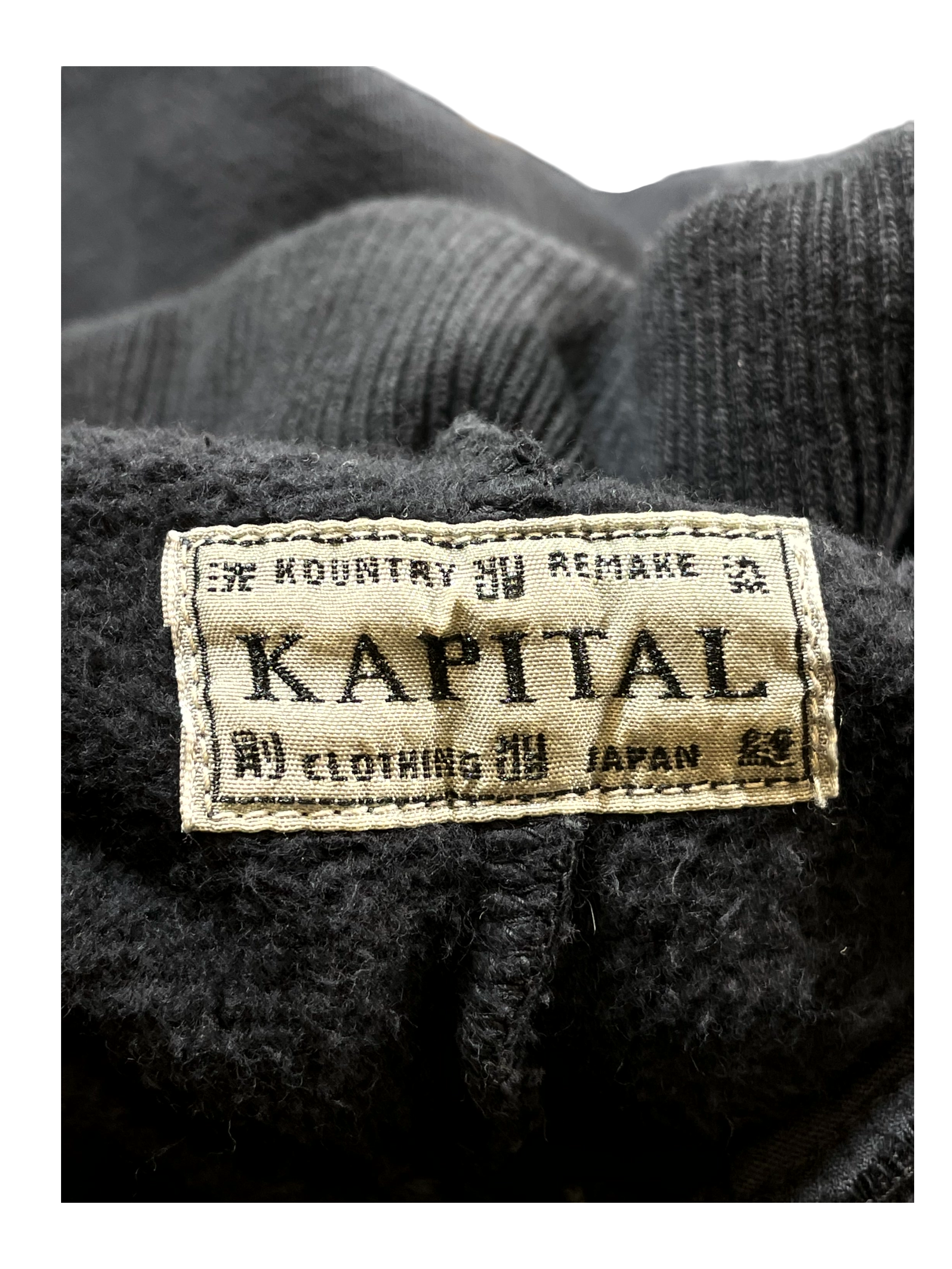 Kapital Gem Studded Black Sweats