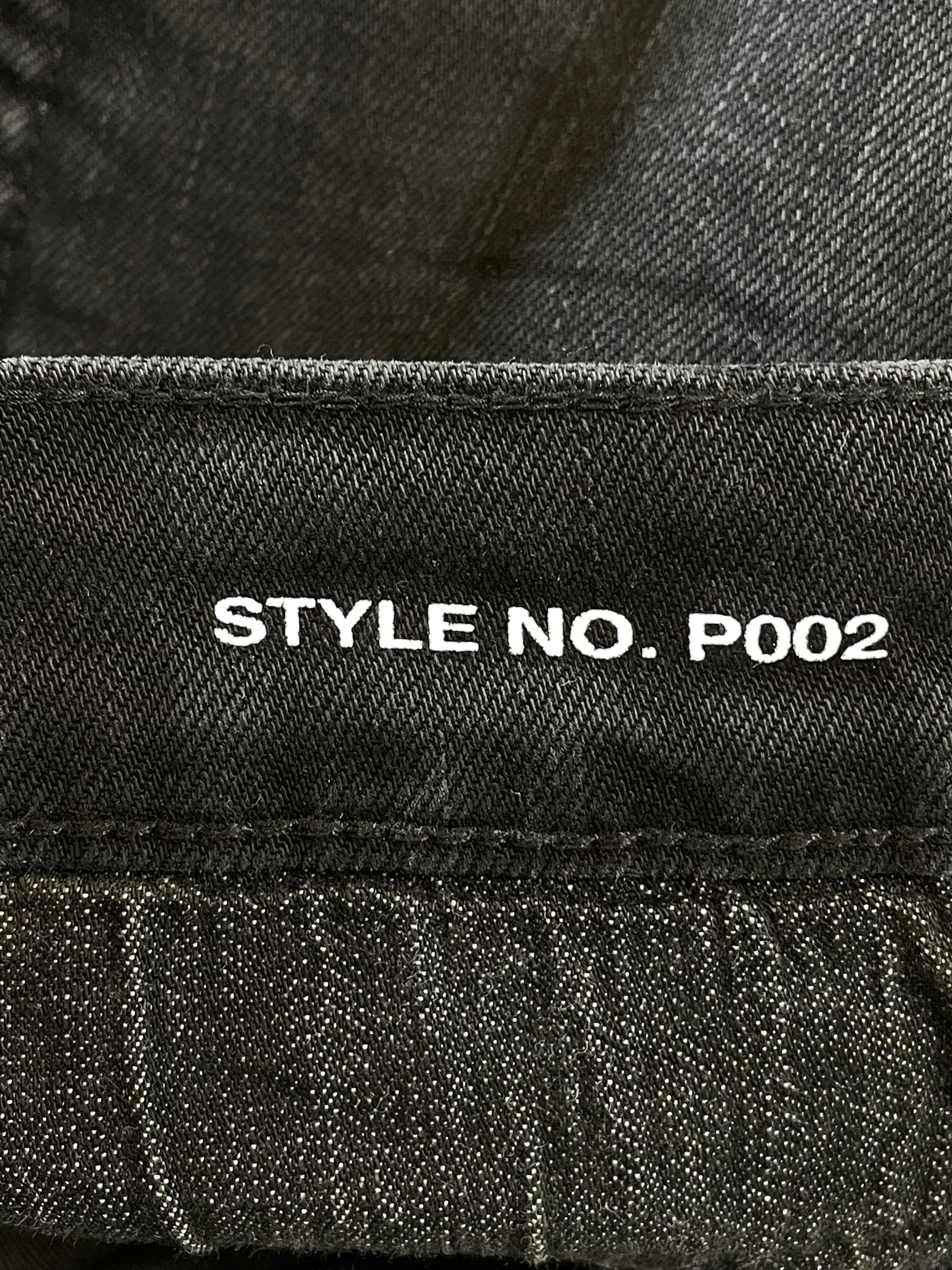 Purple Brand Black Wash Blowout Jeans