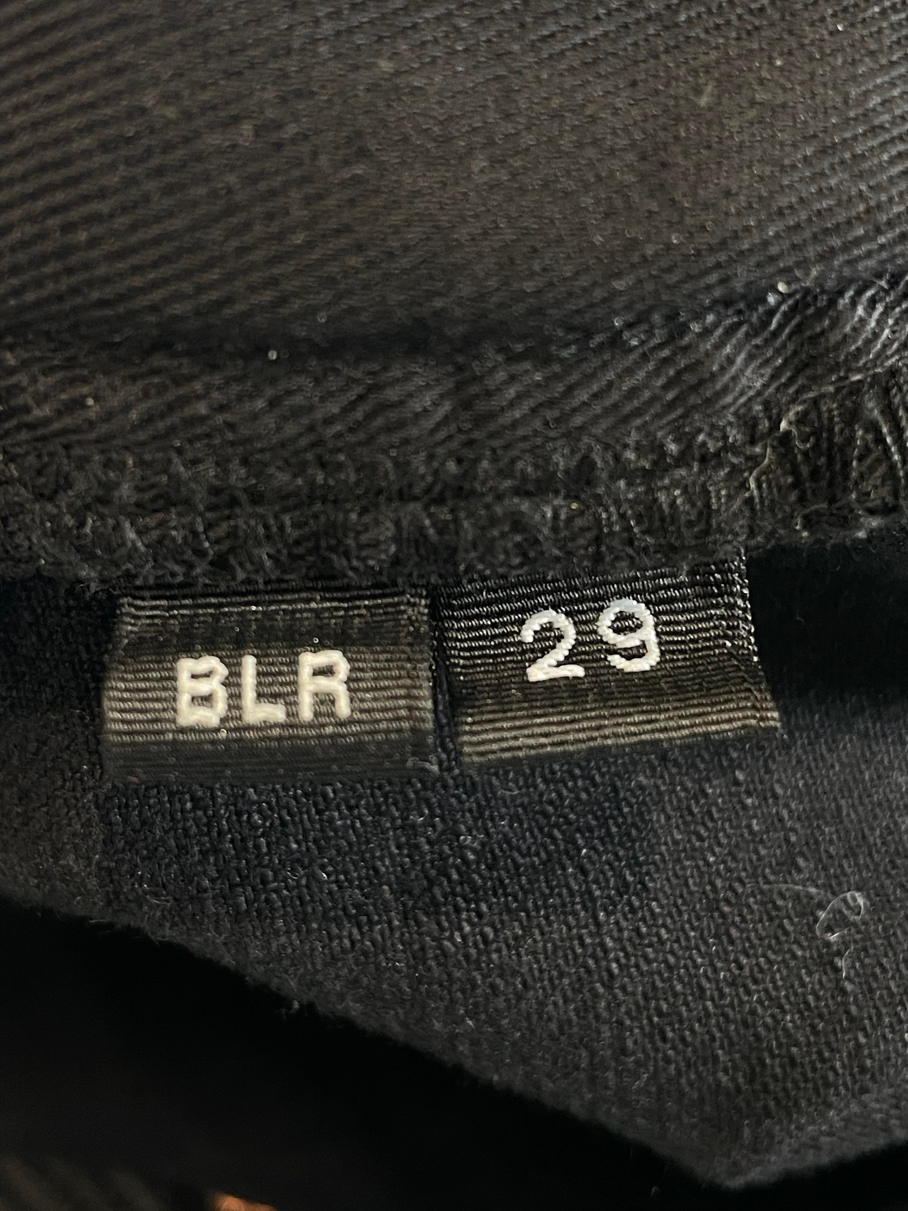 Purple Brand No Back Tab Black Jeans