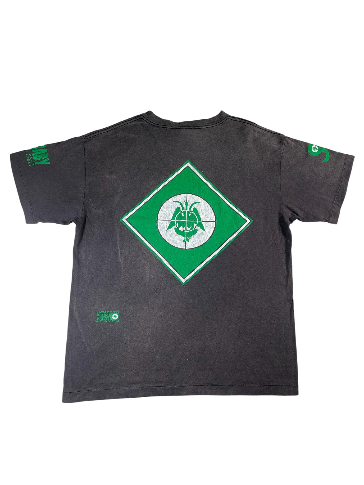 Saint Michael 'Public Enemy' Green Tee