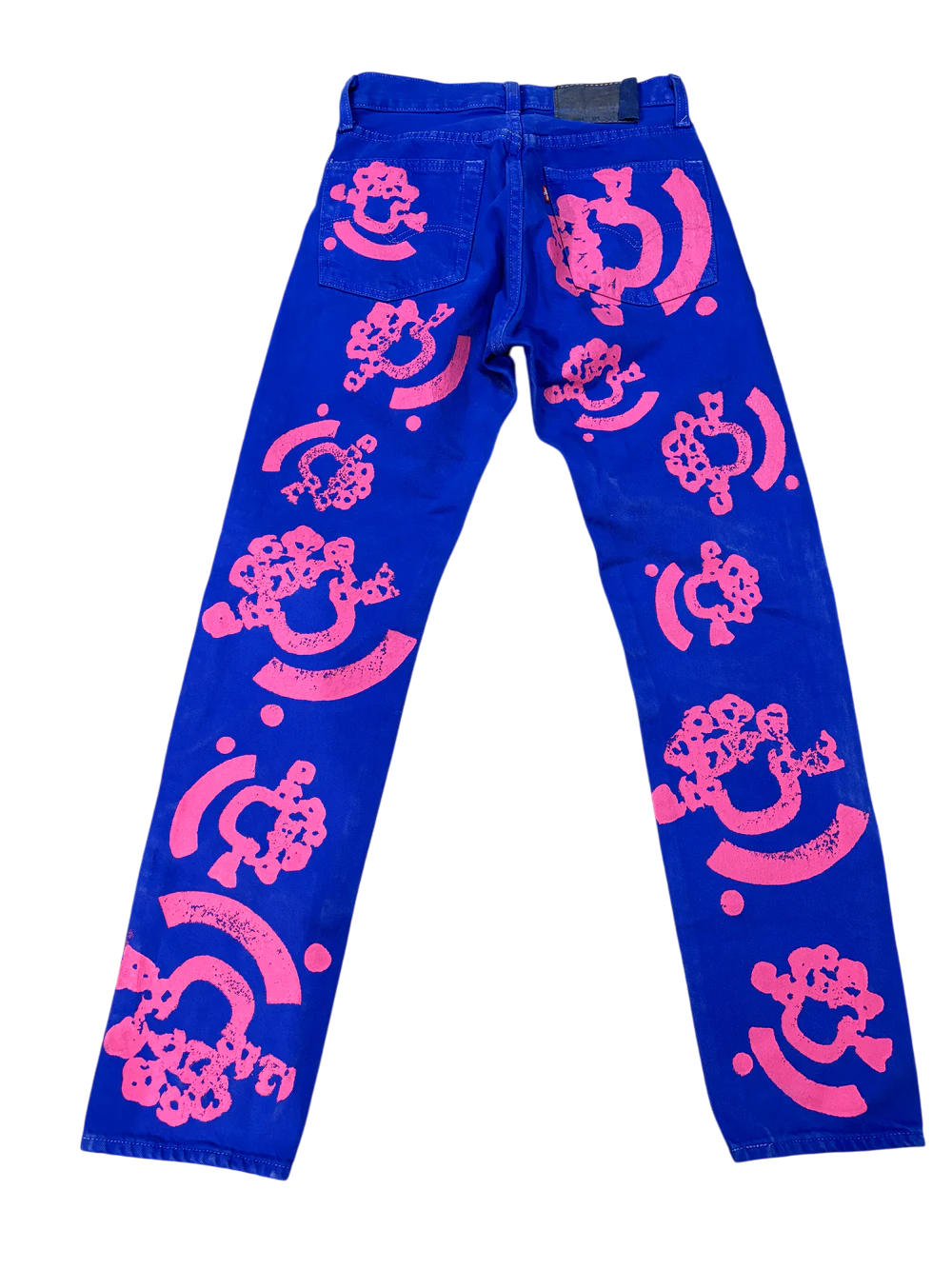 Denim Tears BSTROY Navy & Pink Jeans