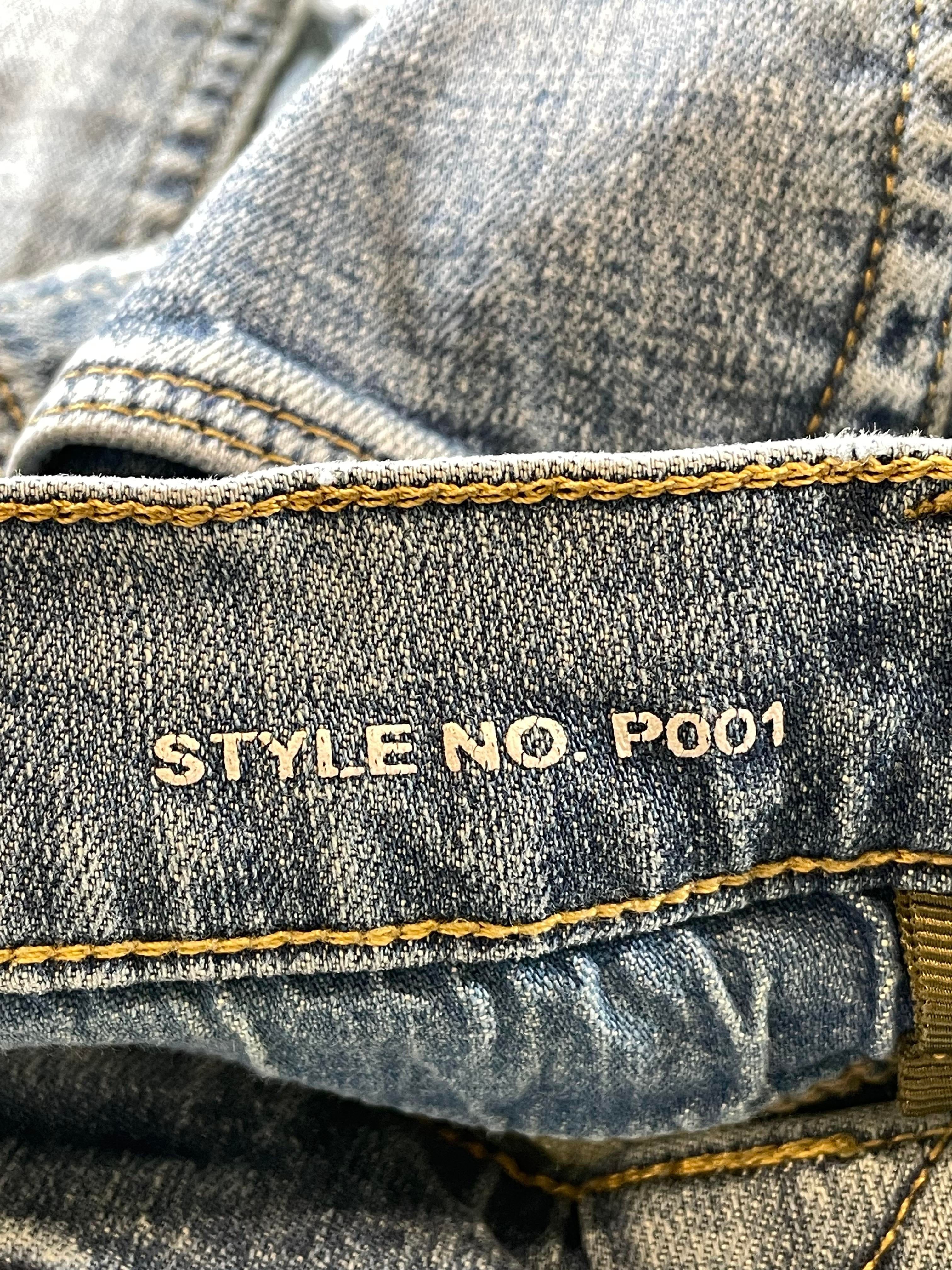 Purple Brand Plain Dark Wash Jeans