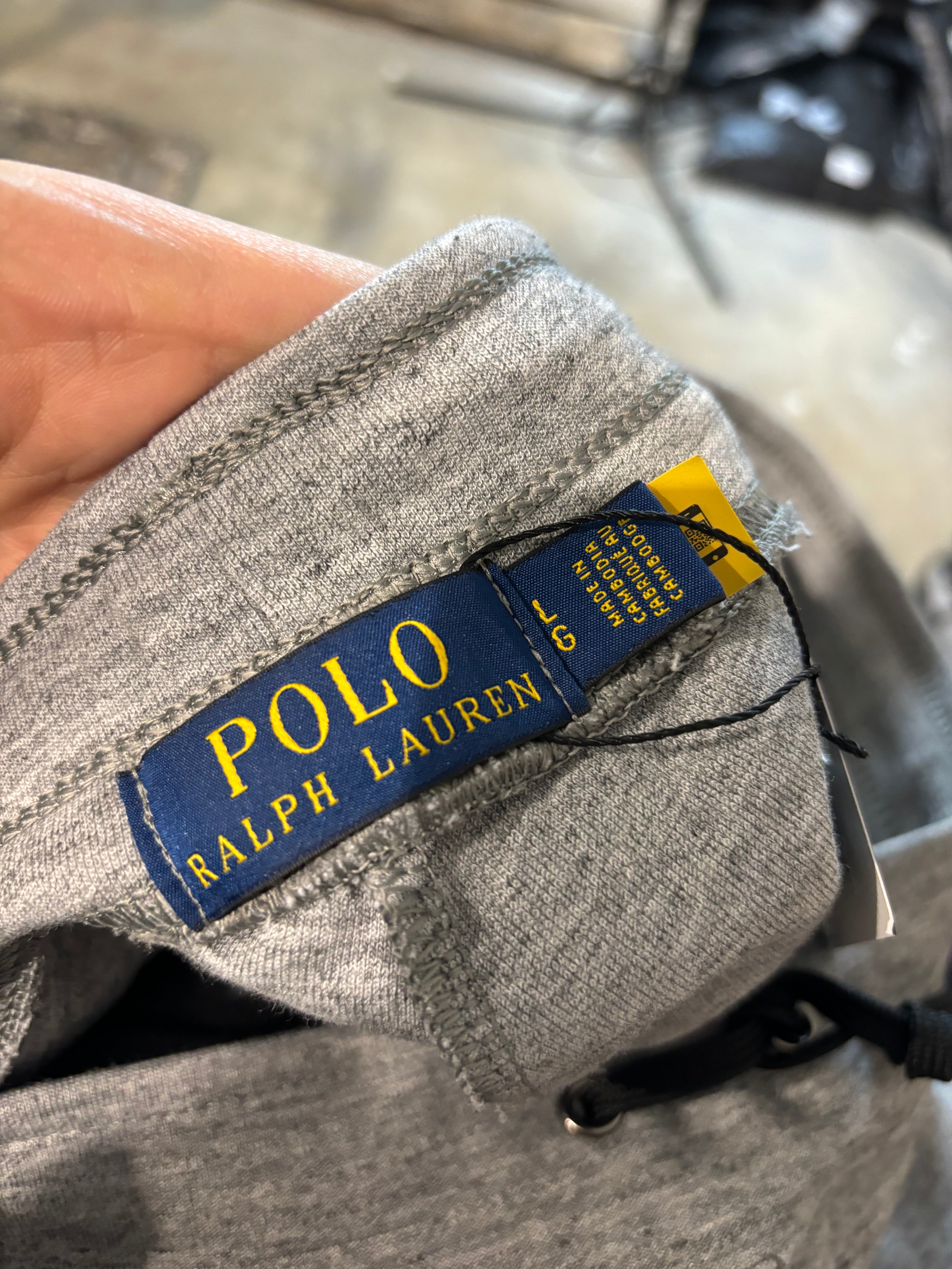Polo Sweats Grey New Medium