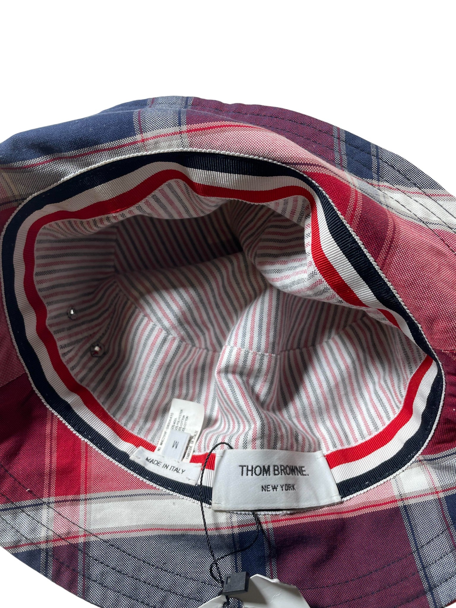 Thom Browne Blue Bucket Hat