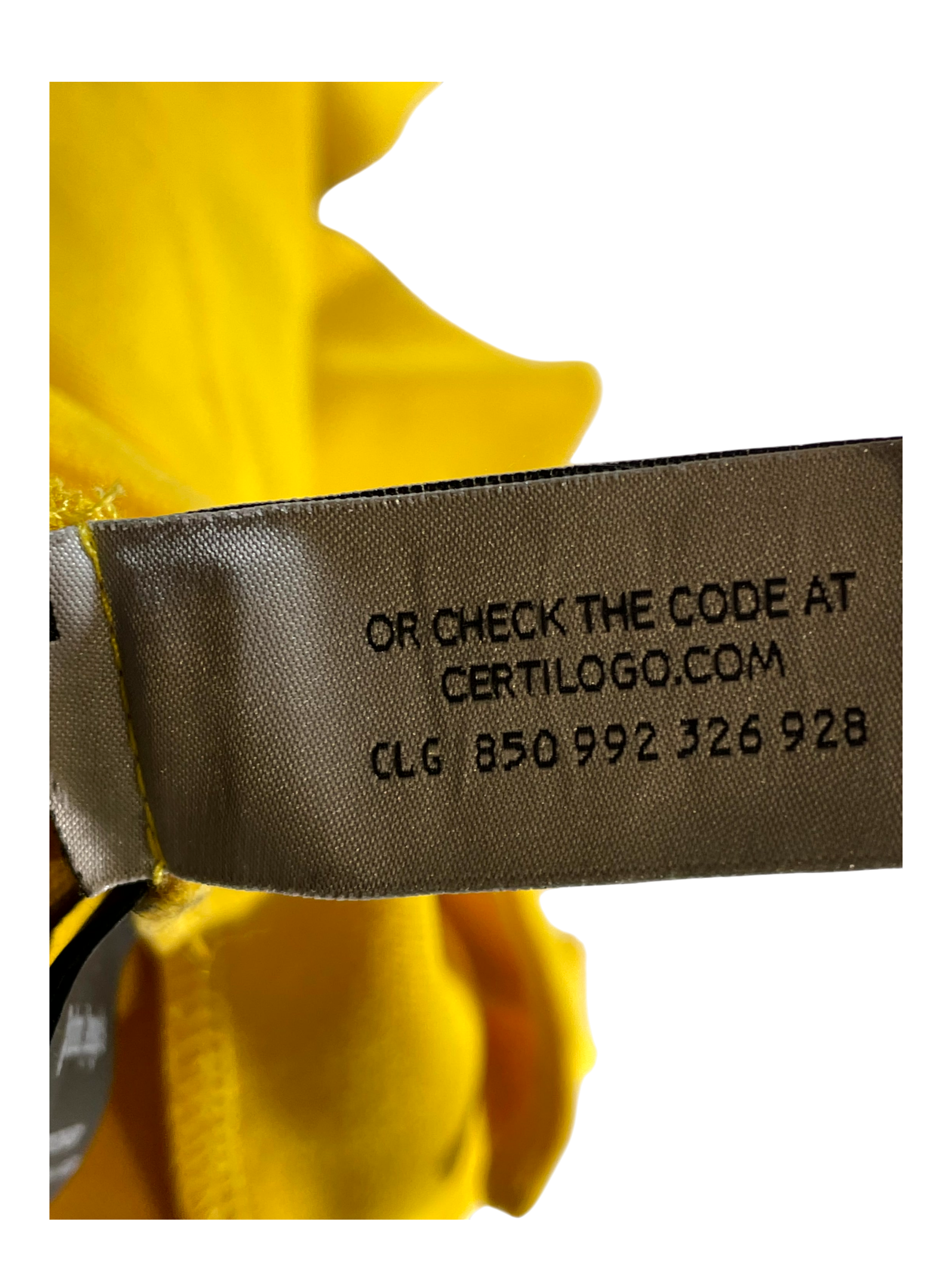 Palm Angels Stripe Yellow & White Track Jacket