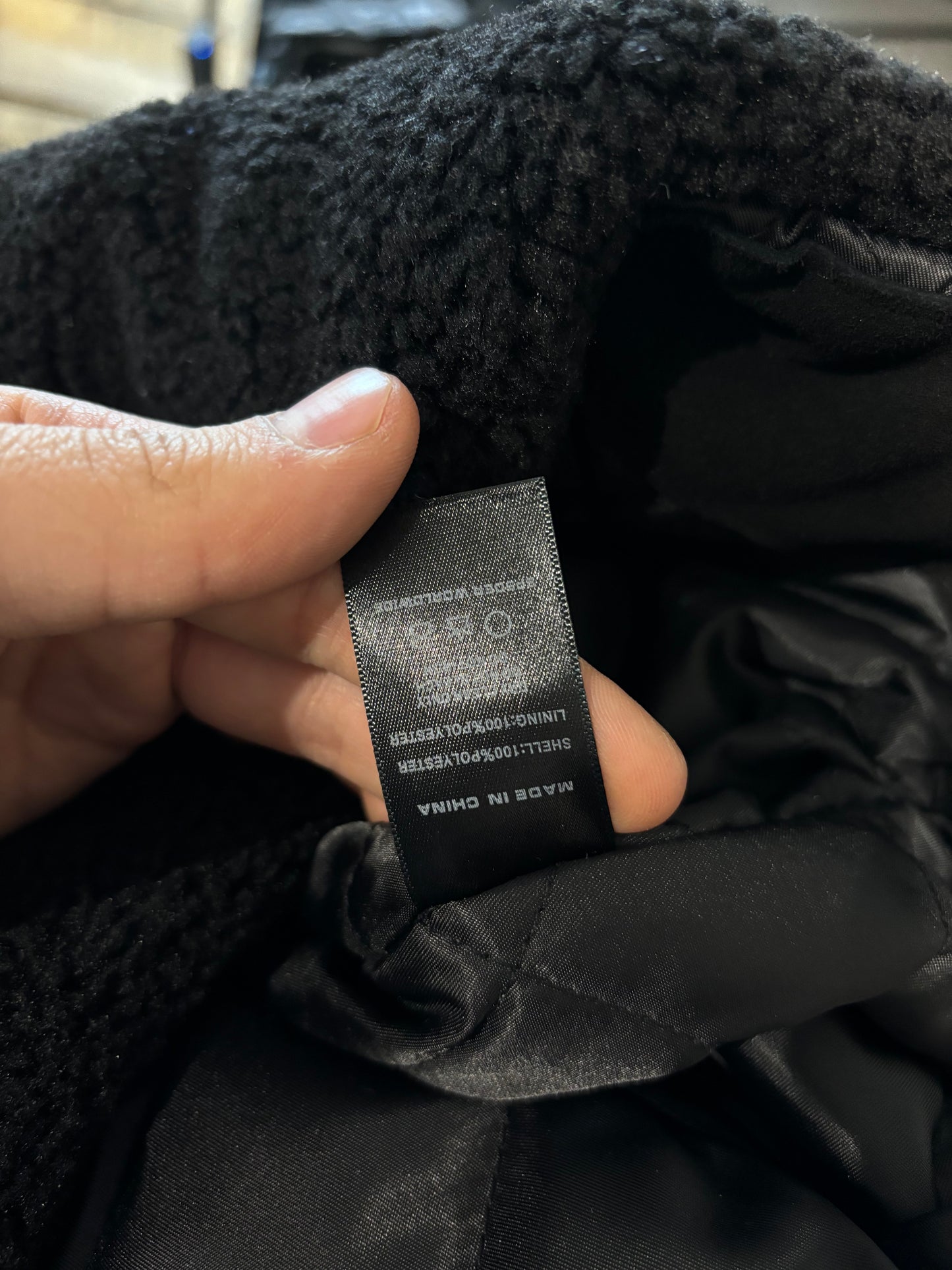 Sp5der Fleece Black Multi Size 3 (L) Used