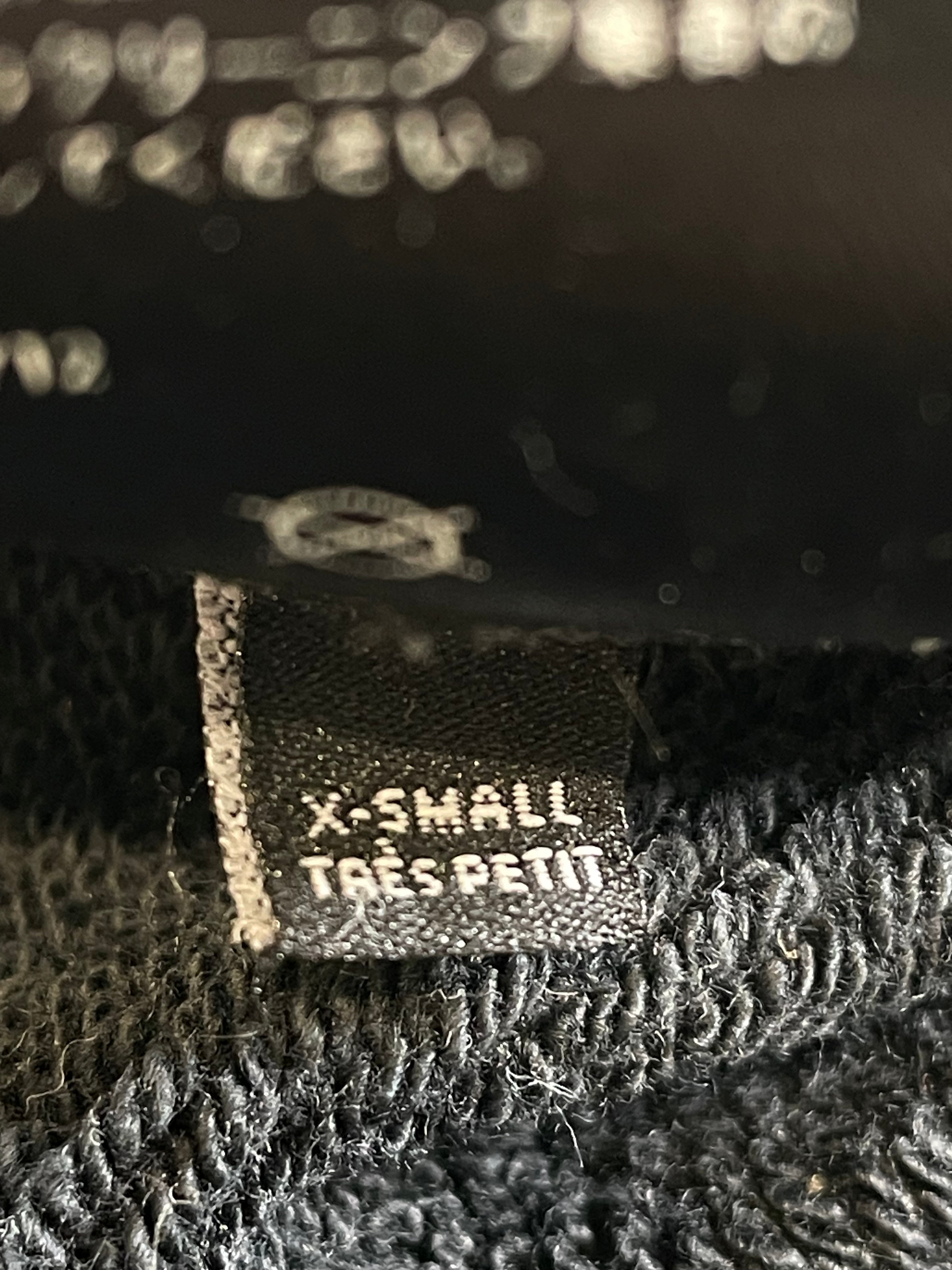 Amiri Leather Arc Logo Crewneck Black Sweatshirt