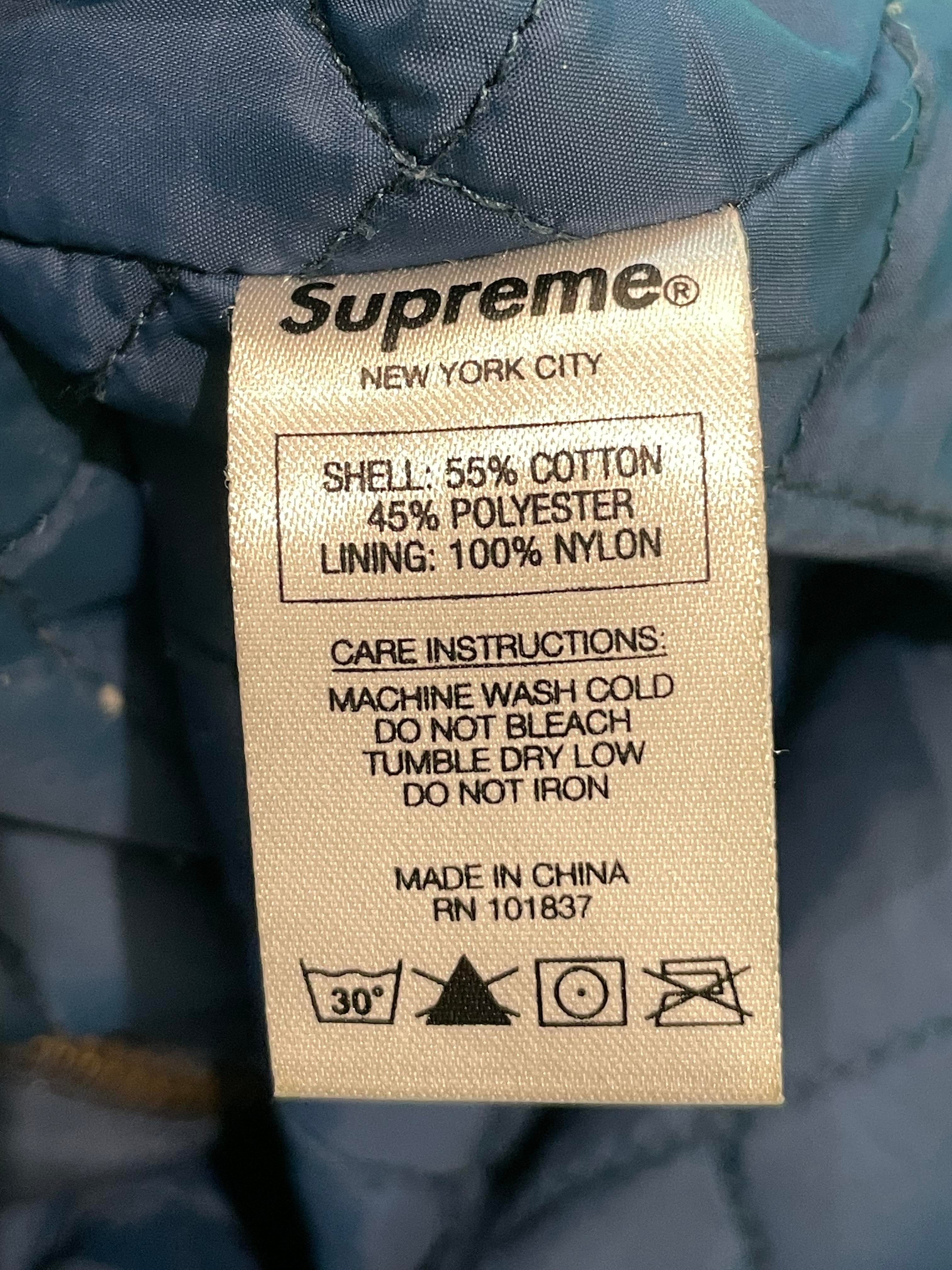 Supreme Thrasher Blue & Grey Bomber Jacket