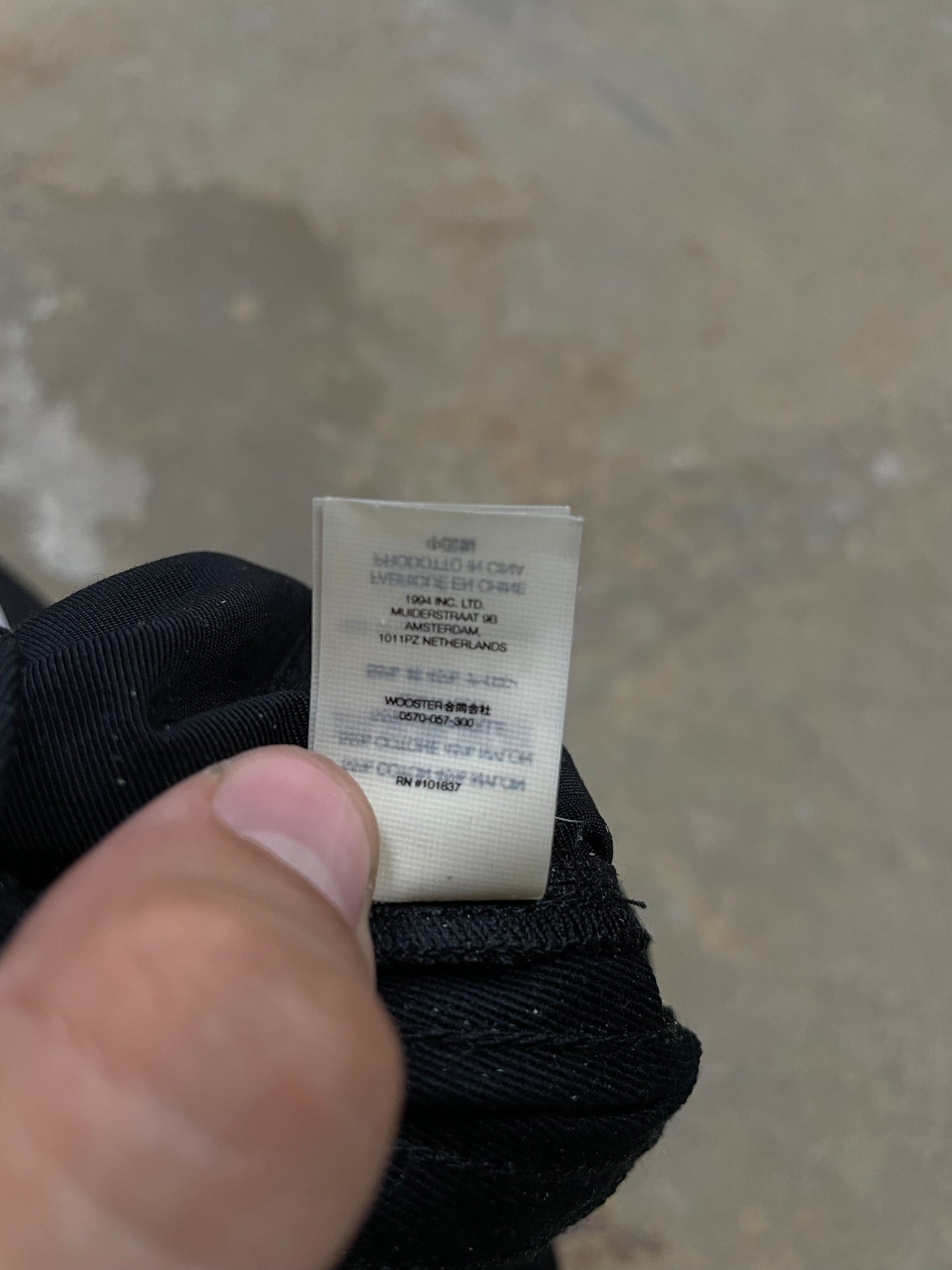 Supreme Cap Black OS Used