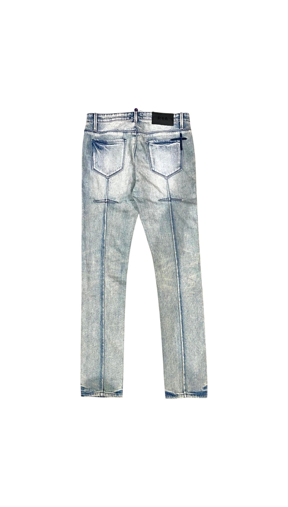 RTA Distressed Vintage Wash Jeans