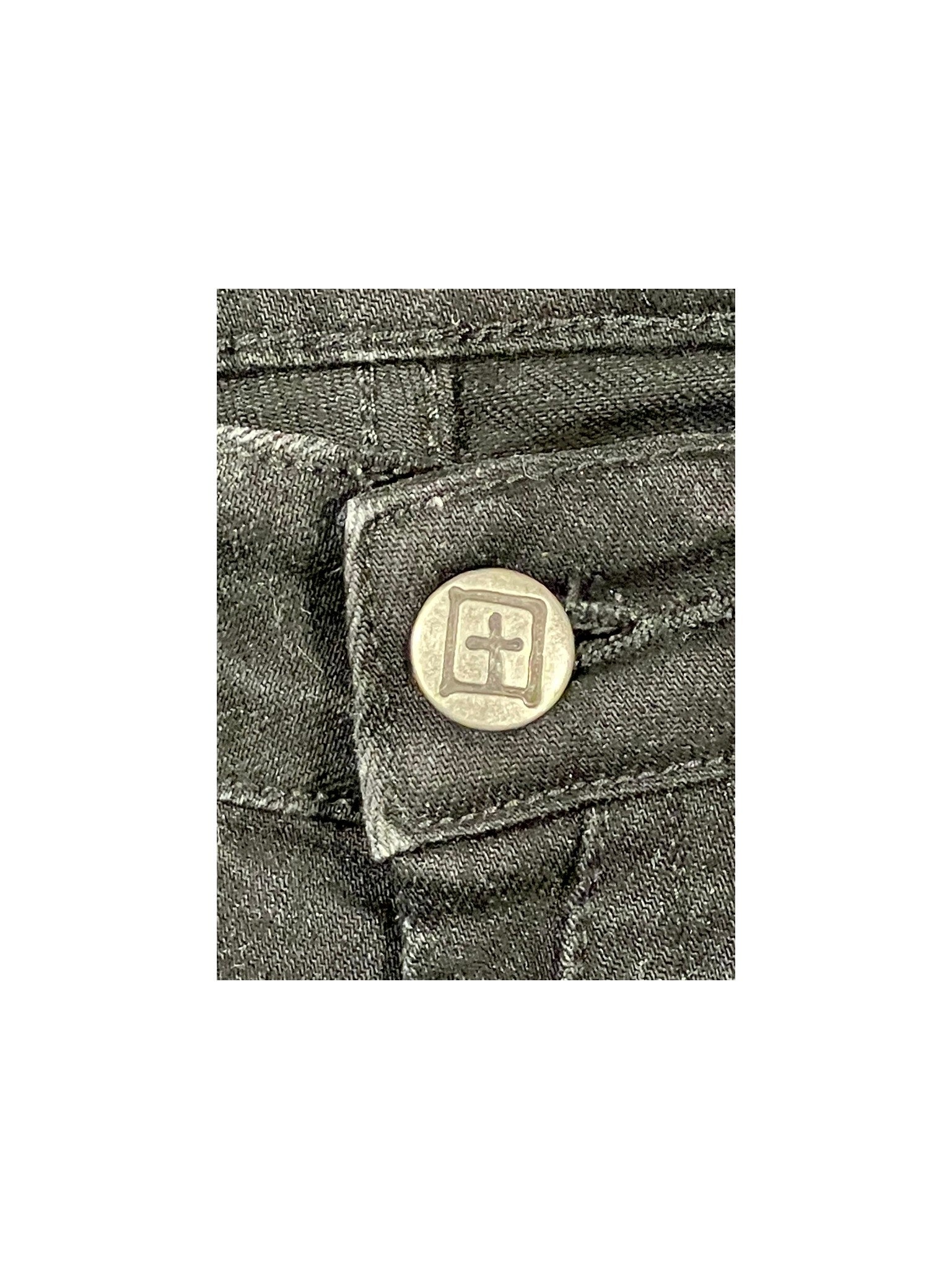 Ksubi Plain Black Jeans