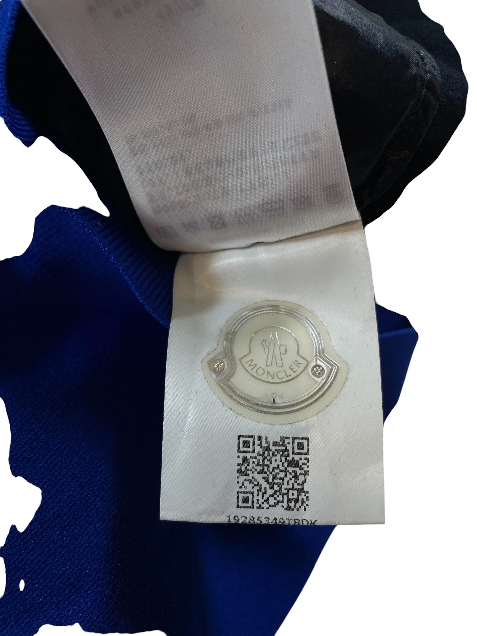 Moncler Blue & Red Maglione Tricot Sweater