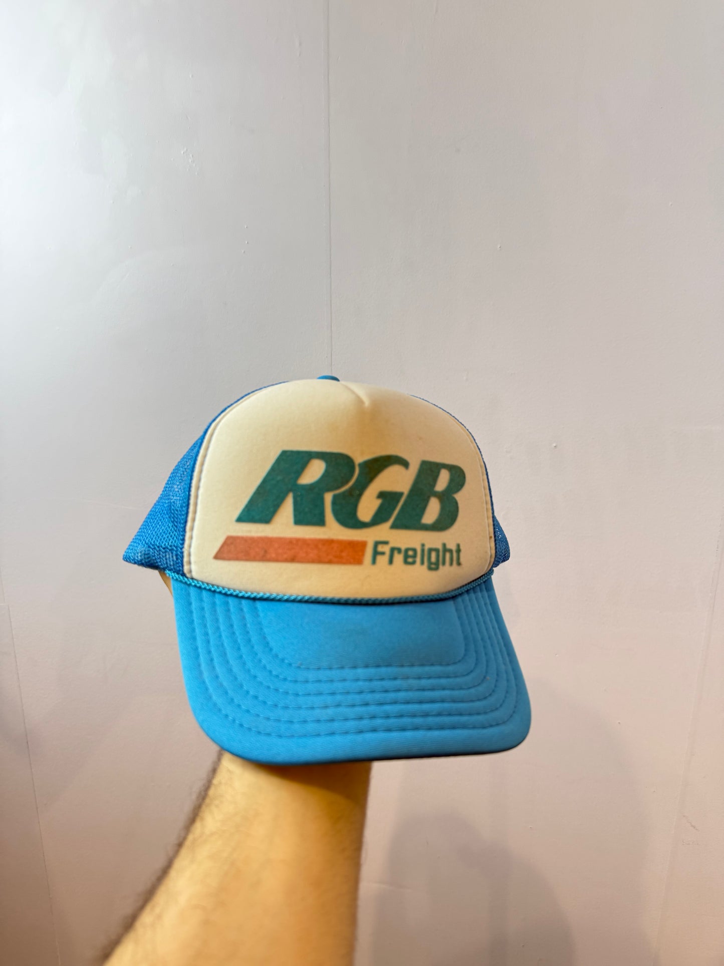 RGB White & Blue Trucker Hat