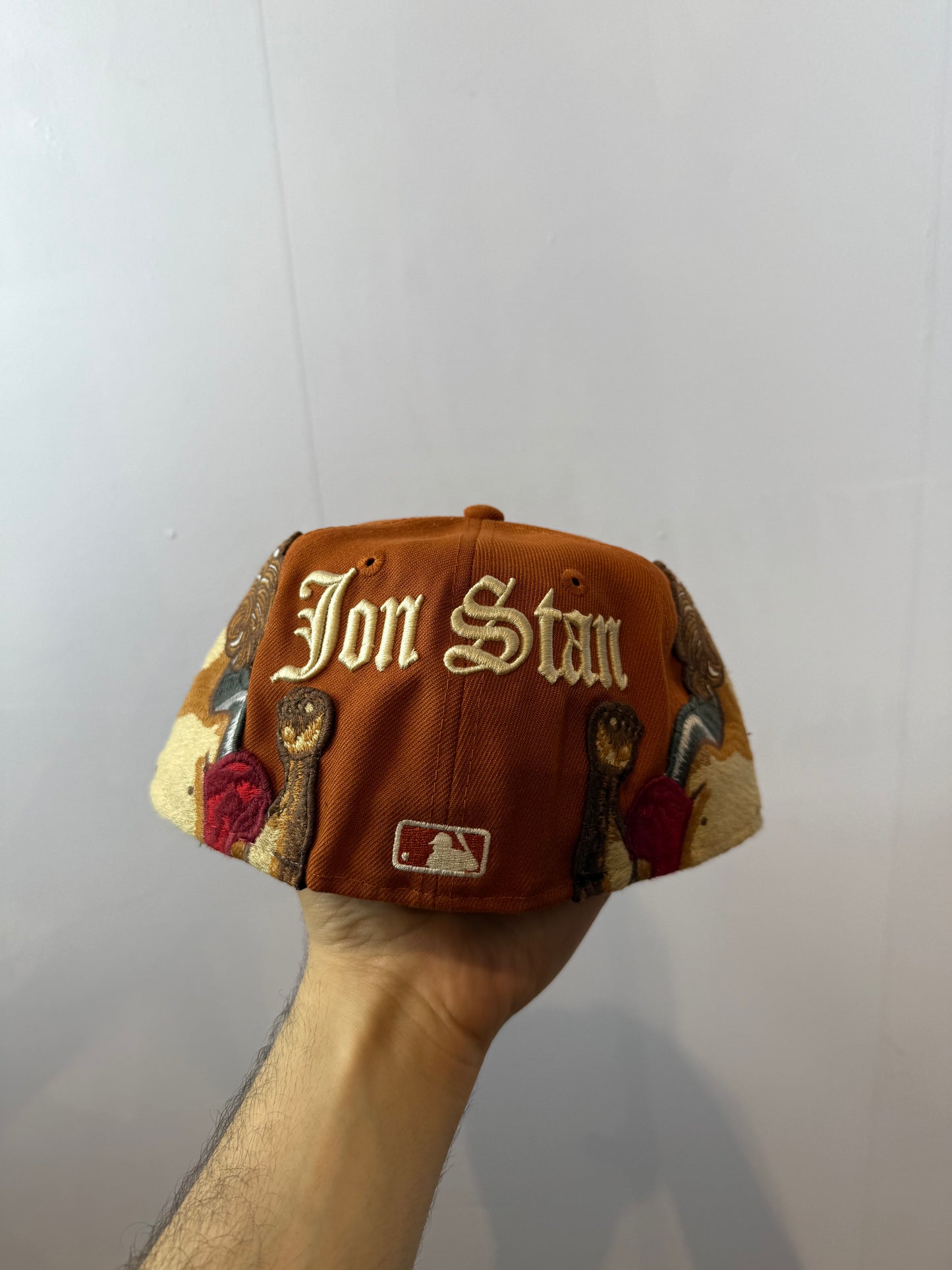 Jon Stan Boston Orange Cap