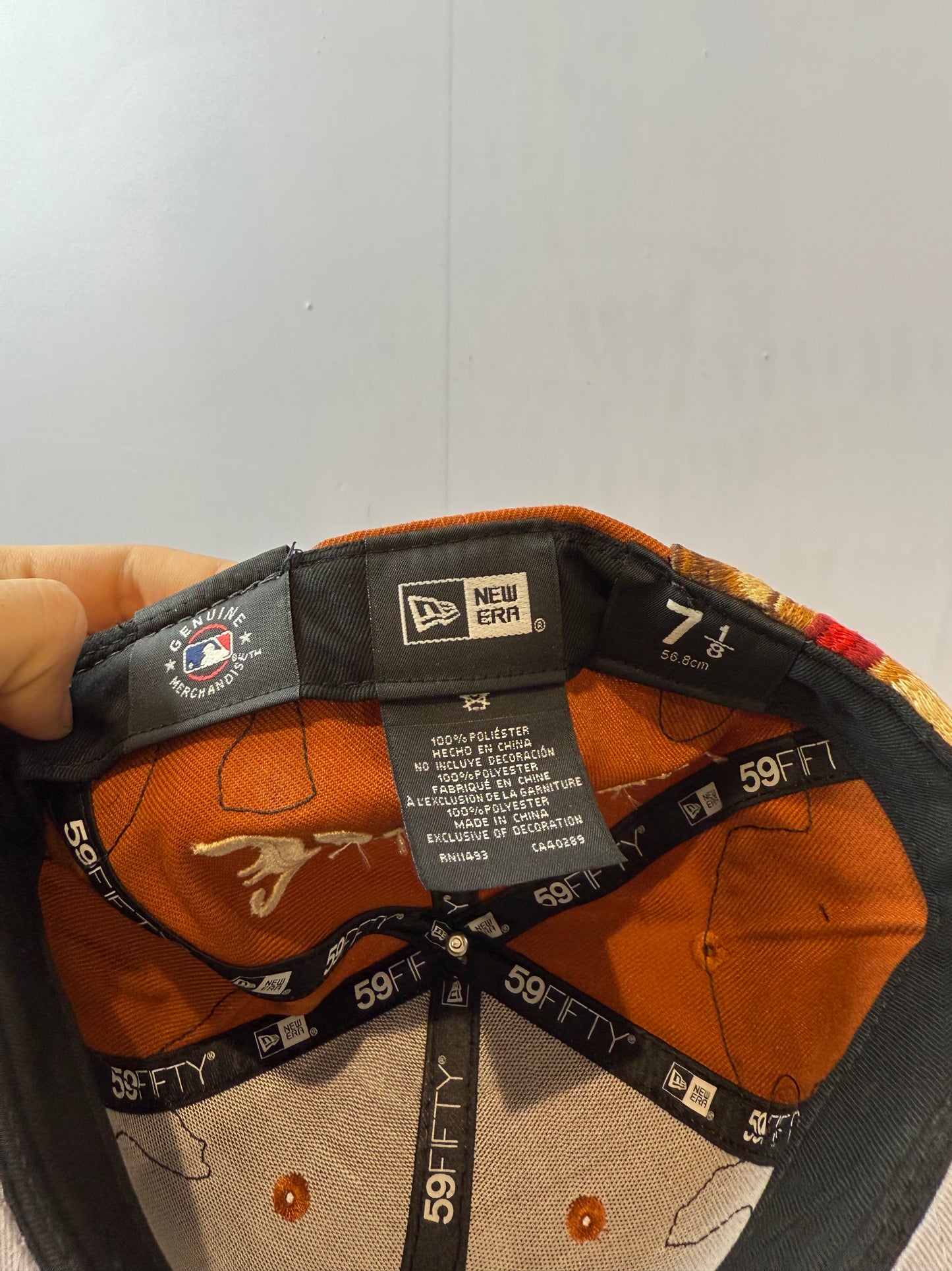 Jon Stan Boston Orange Cap