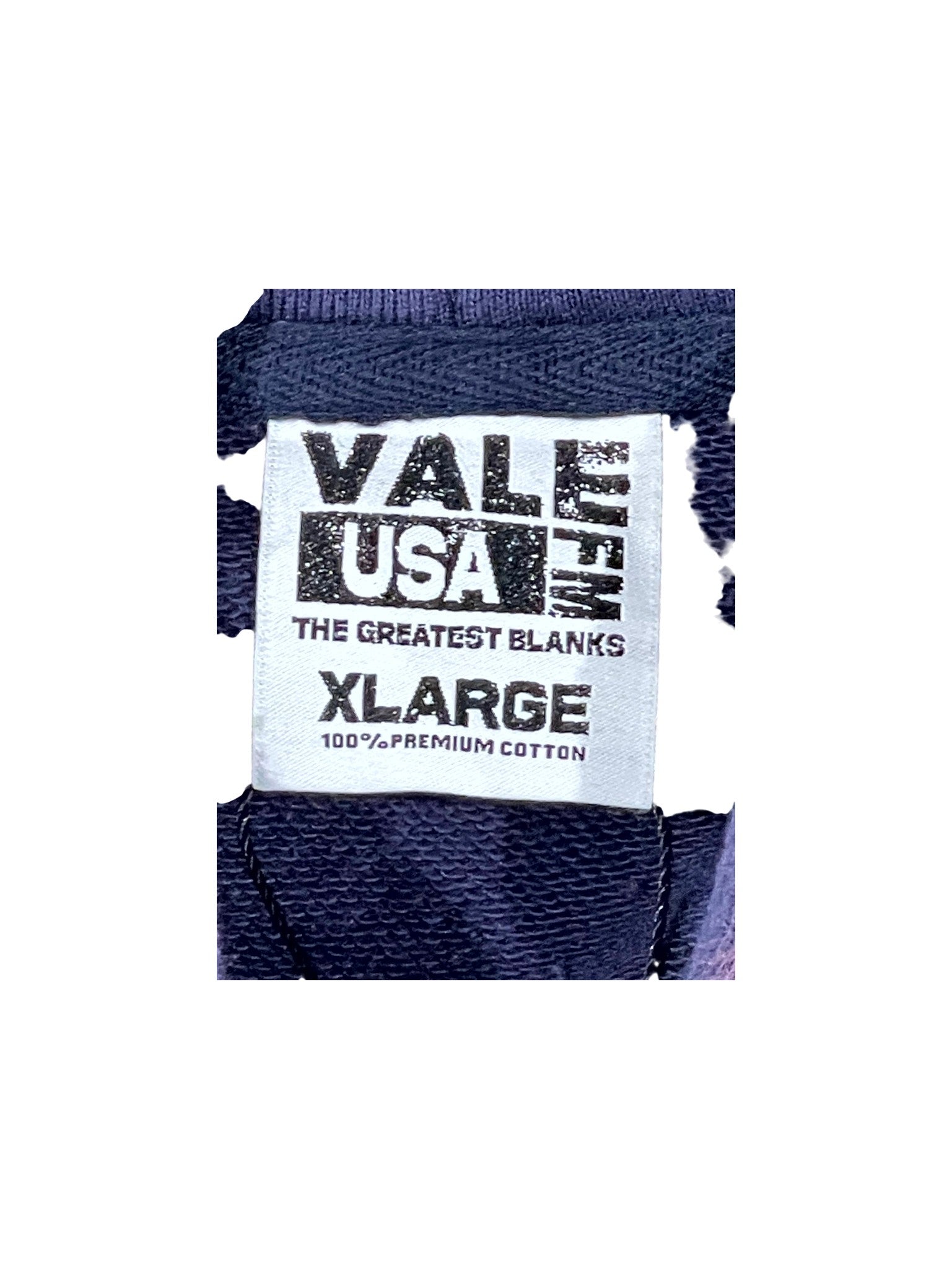 Vale Distressed Zip Up Purple Hoodie